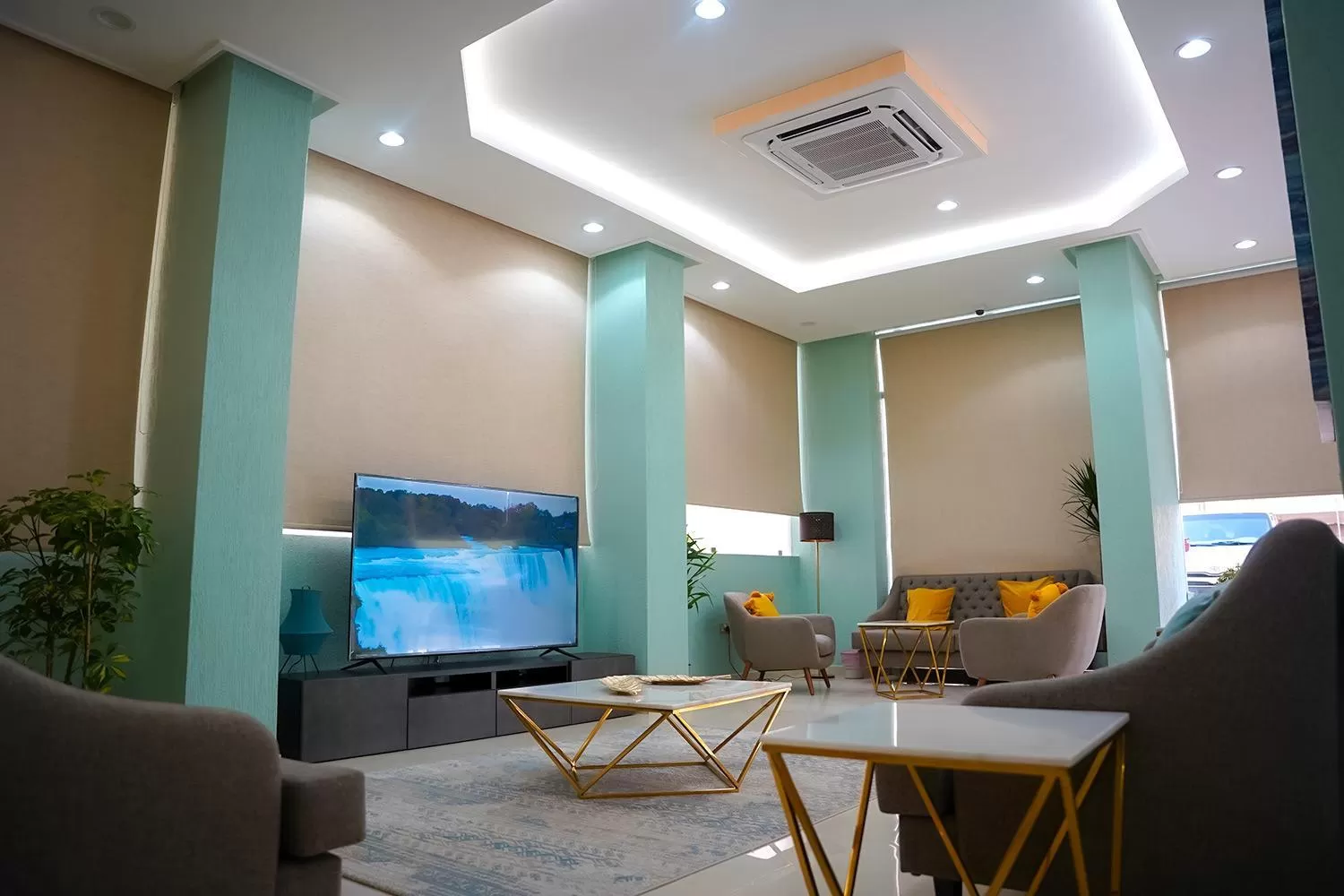 Lobby or reception in BHomed Salmiya