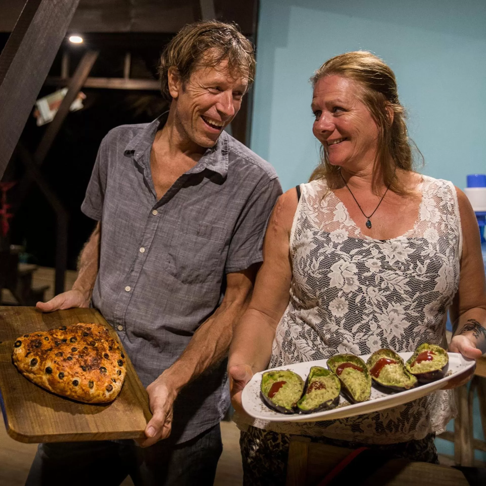 Staff in Carmen's place