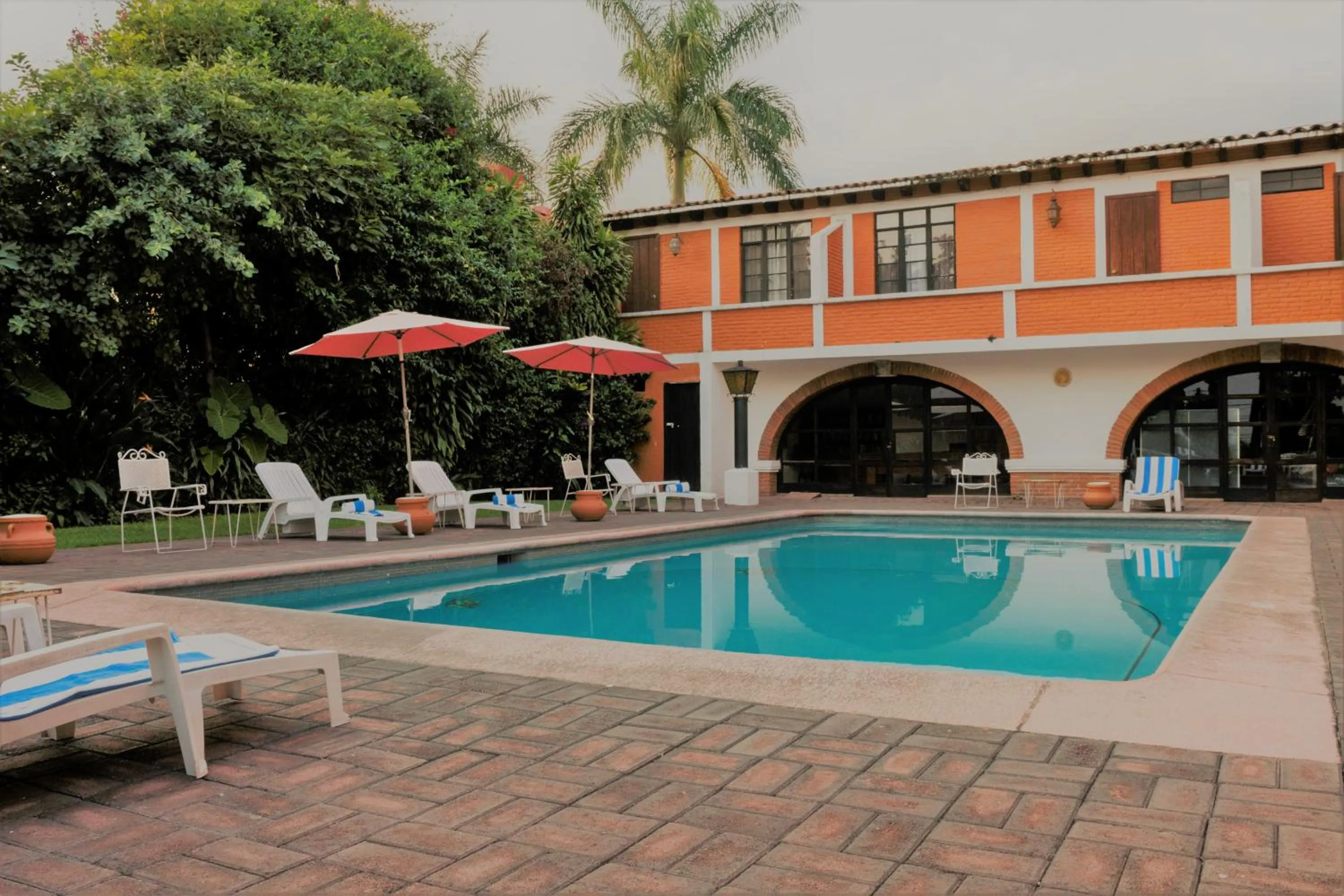 Swimming pool in Hotel San Angelo