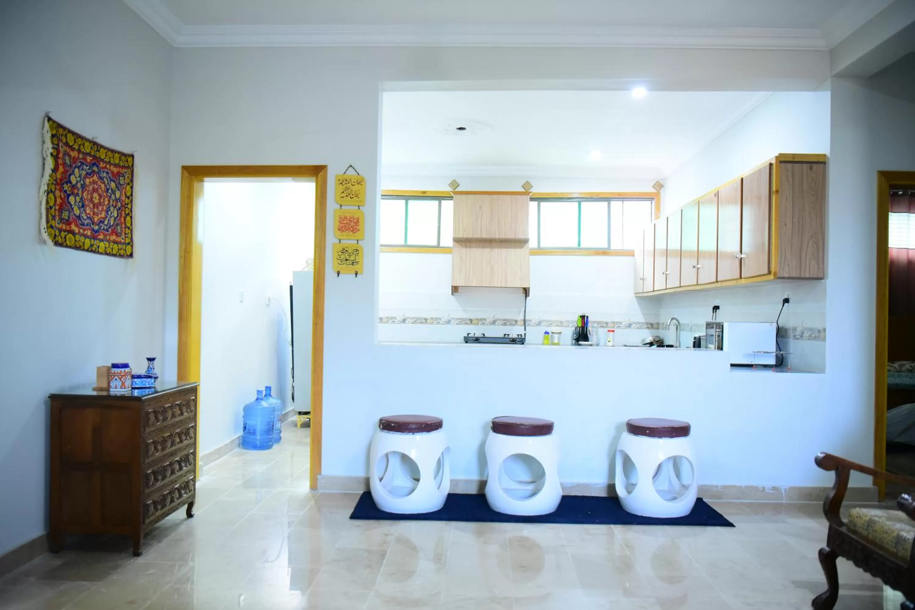 Dining area in Srinagar Homes