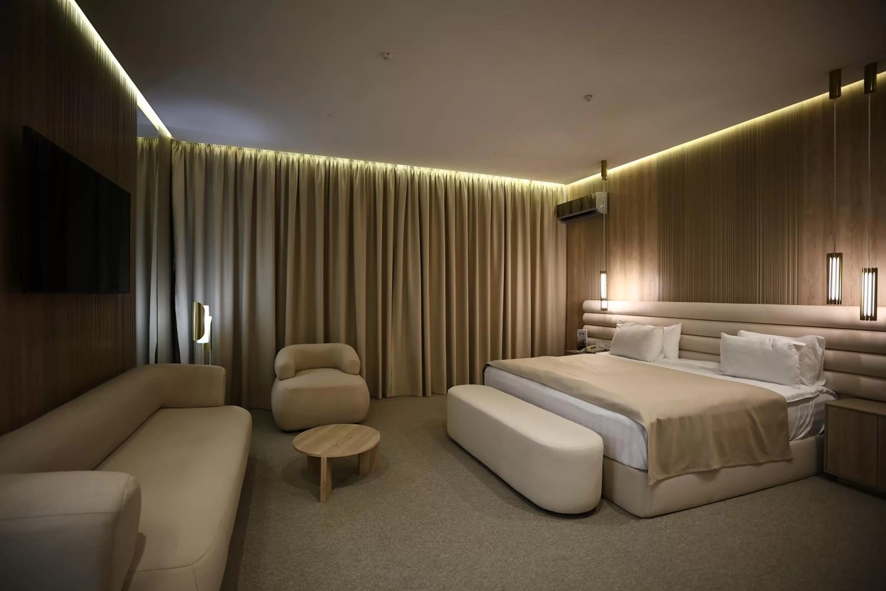 Bed in Amsterdam Hotel Aktobe