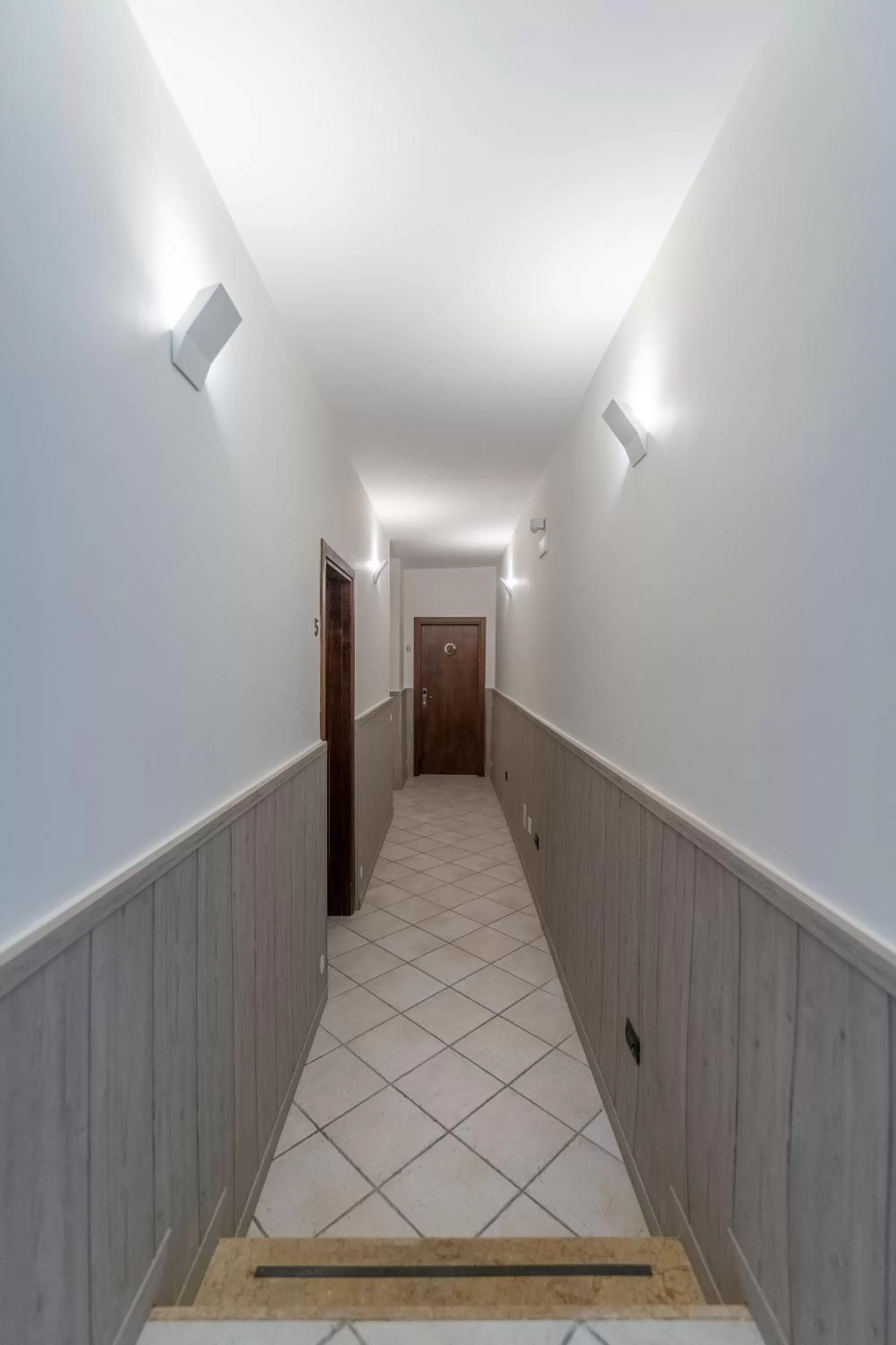 Decorative detail in Villa Rocla guest house Pompei