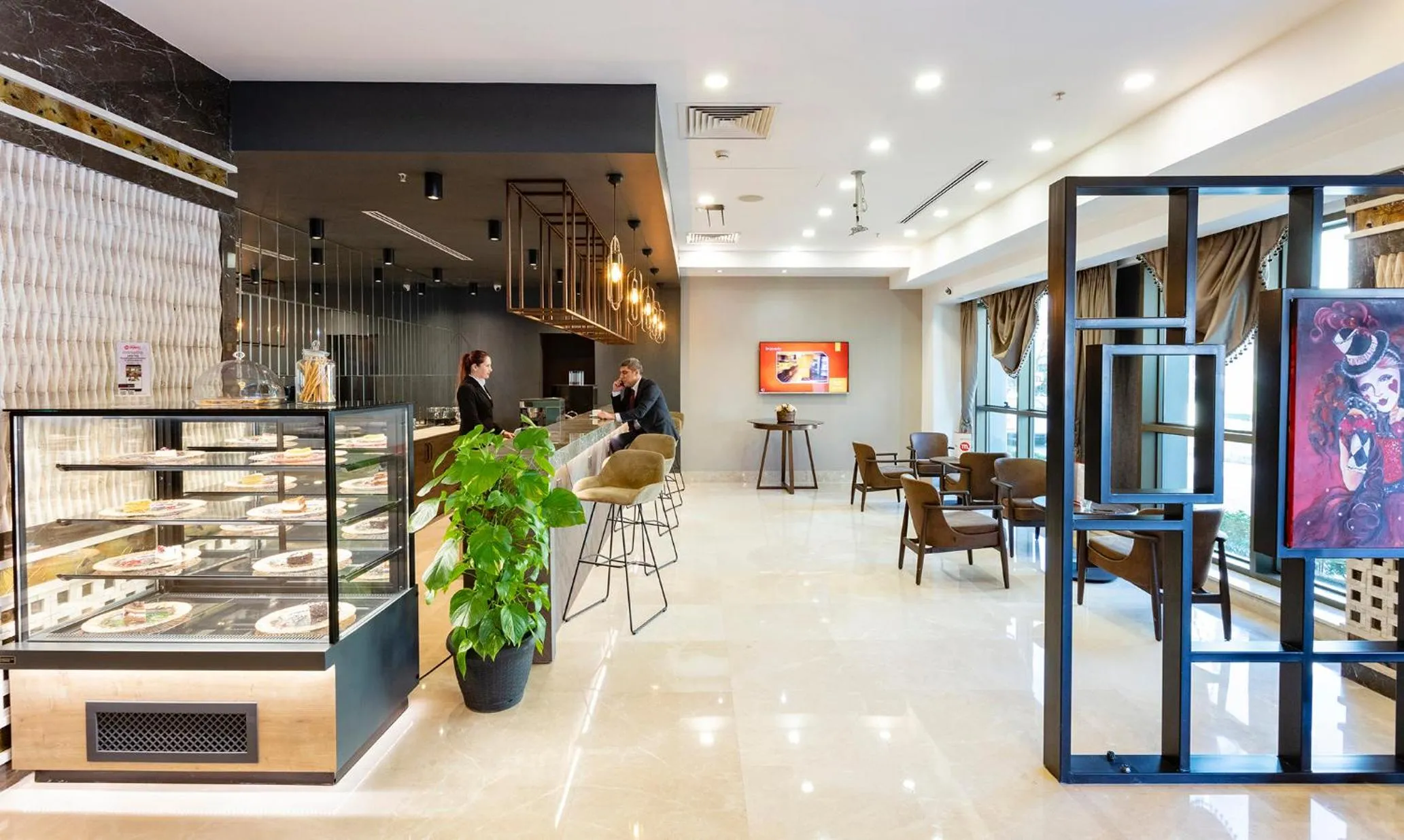 Lobby or reception in Grand Makel Hotel Topkapi