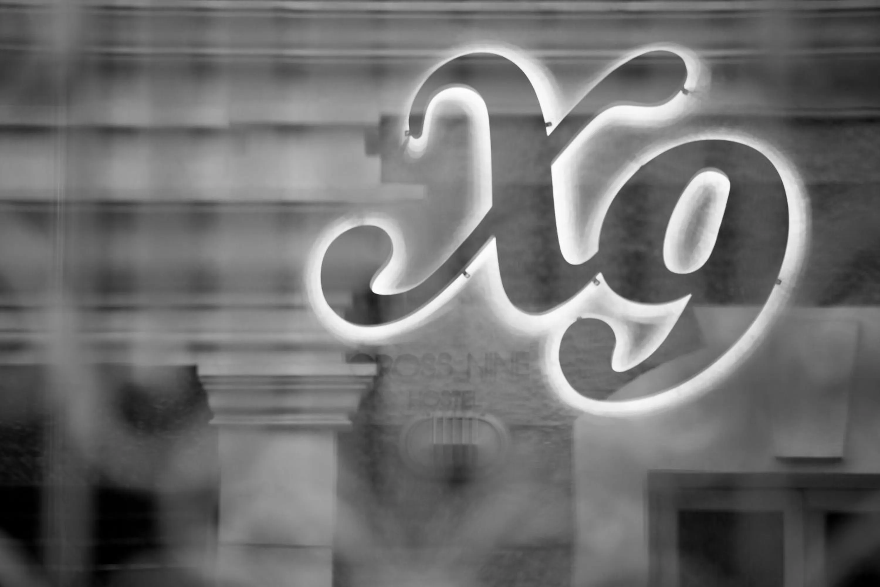 Property logo or sign in X9Hostel