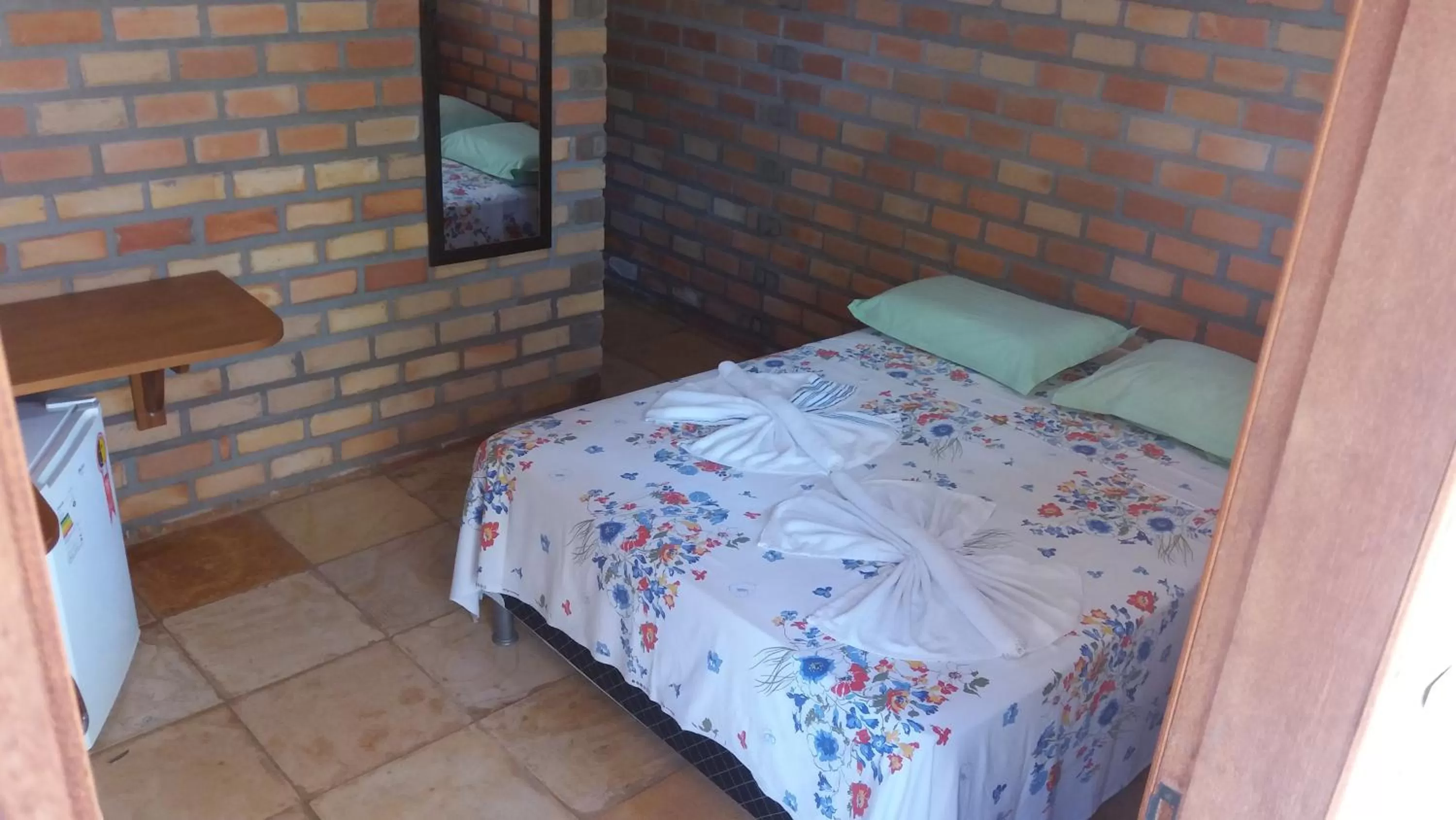 Bed in Pousada do Riacho
