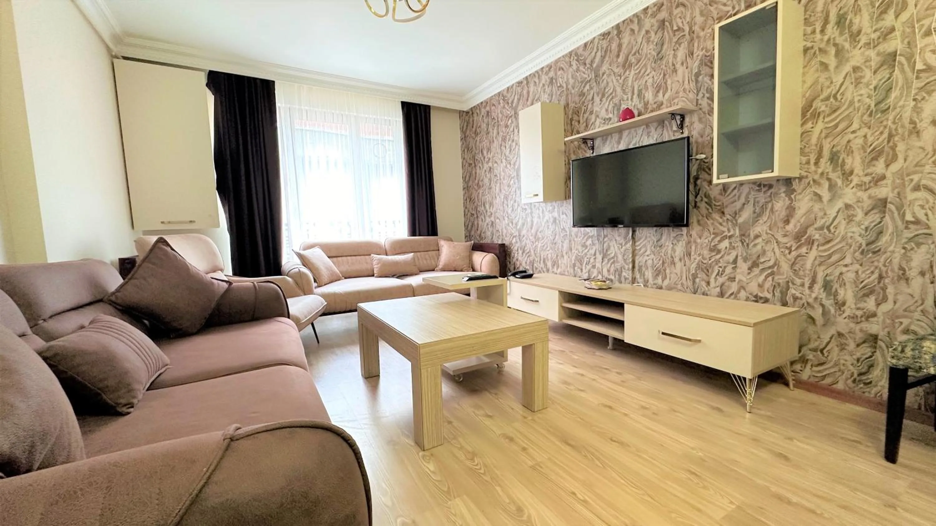 Living room in Overland Residence