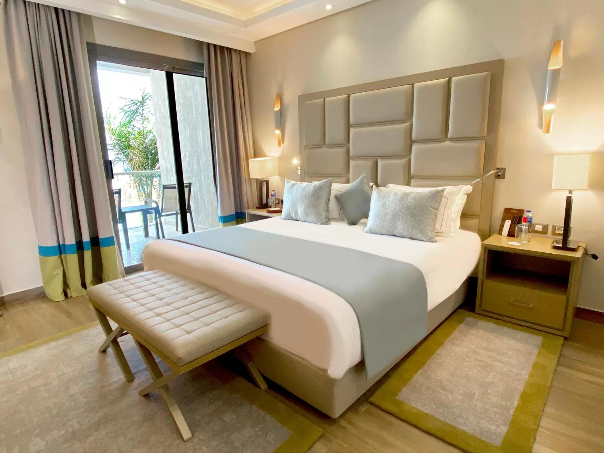 Lagoon Deluxe King Suite with Sea View in Rixos Premium Magawish Suites and Villas- Ultra All-Inclusive
