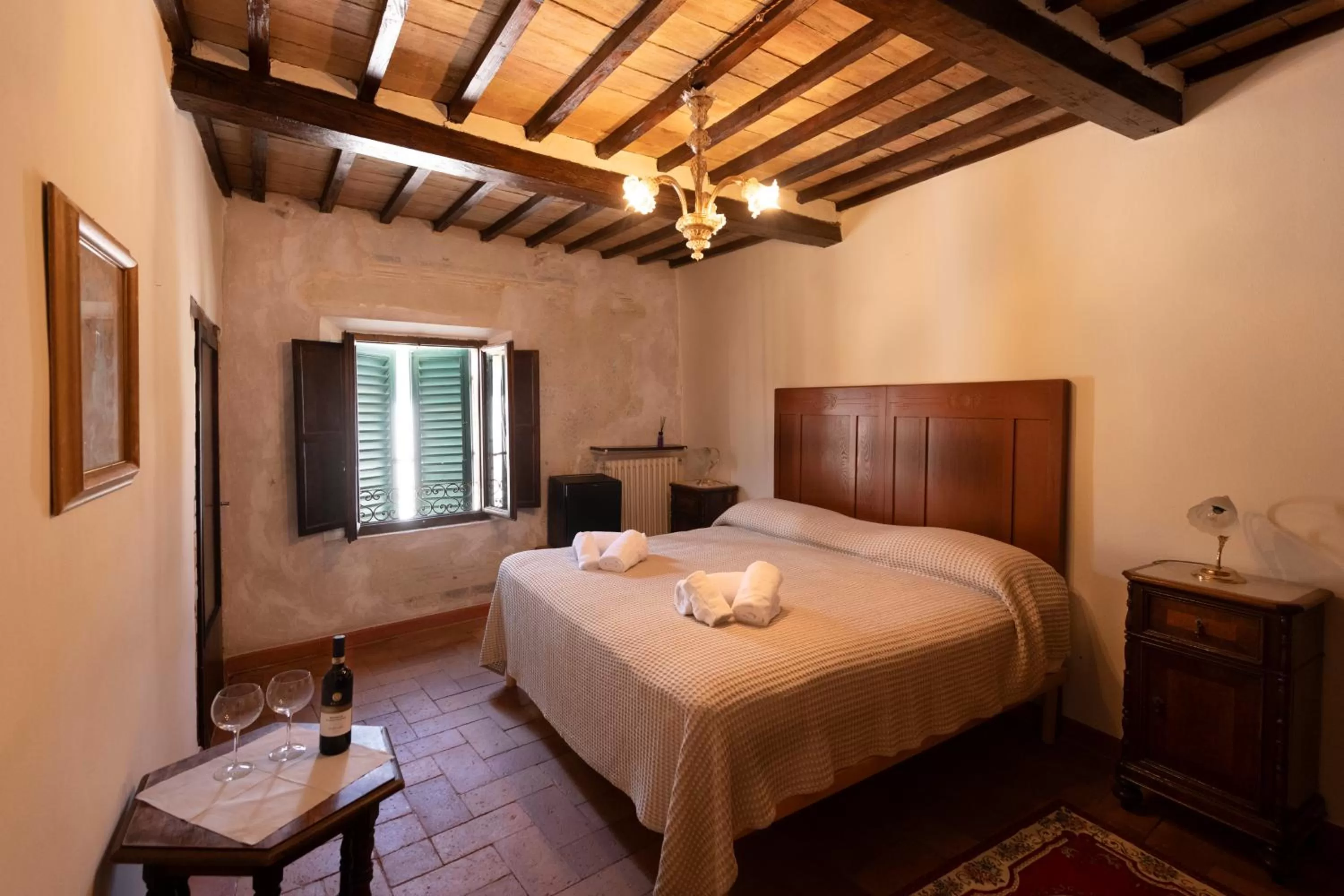 Bed in IL PALAZZO DEL CARDINALE