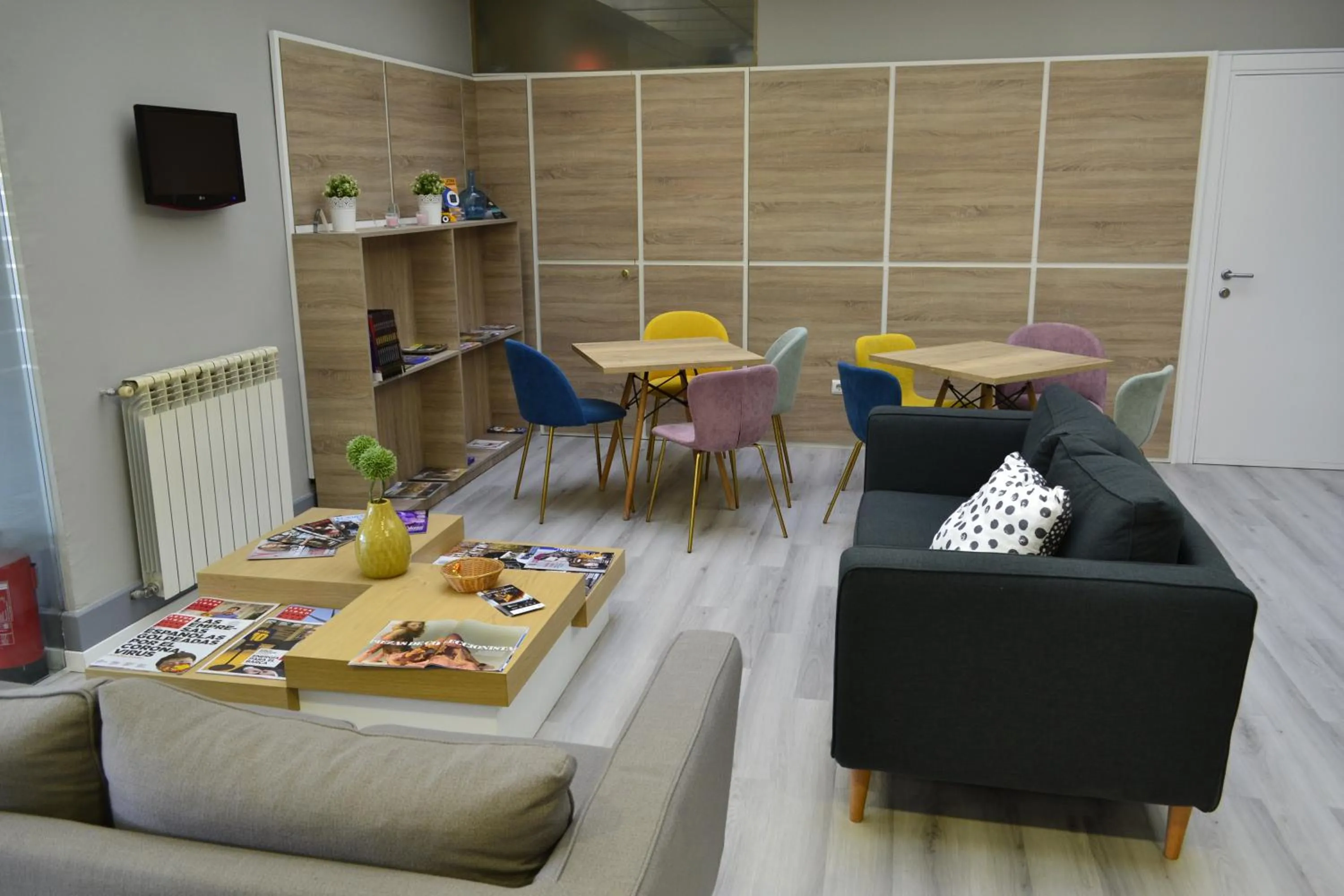 Living room in Hotel Alda Ciudad de Soria