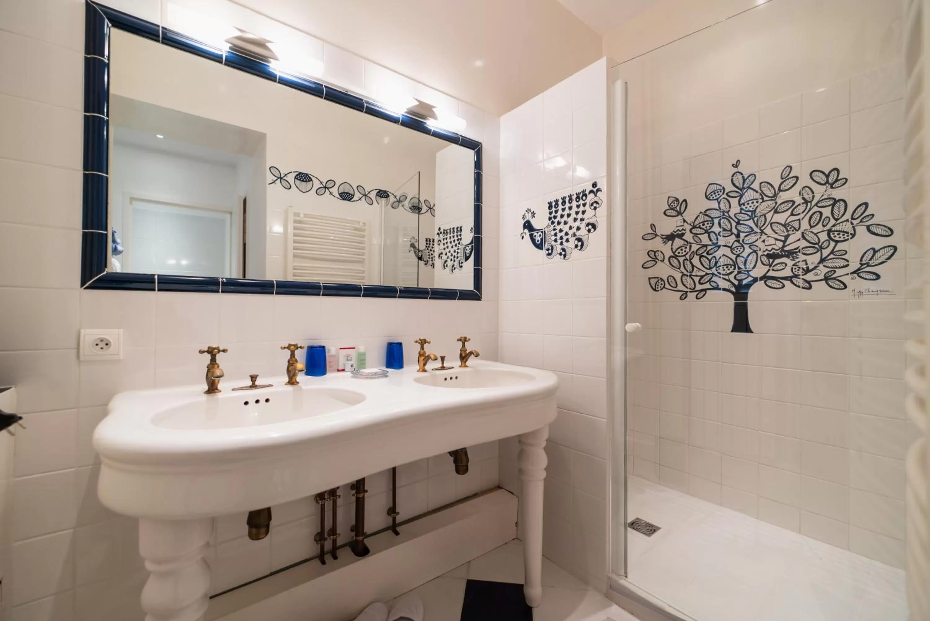 Bathroom in La Poignardière