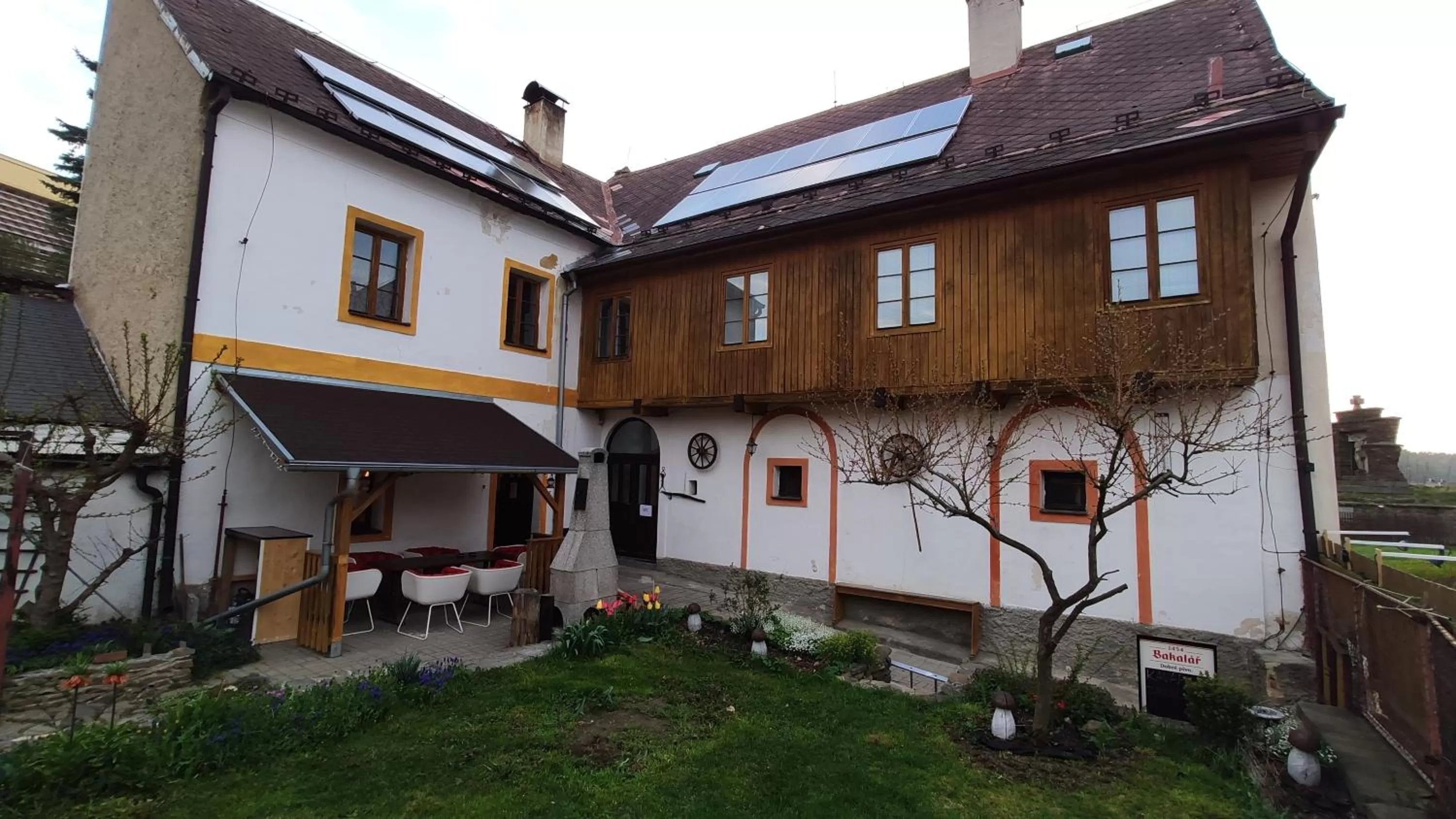 Property building in H@M Penzion