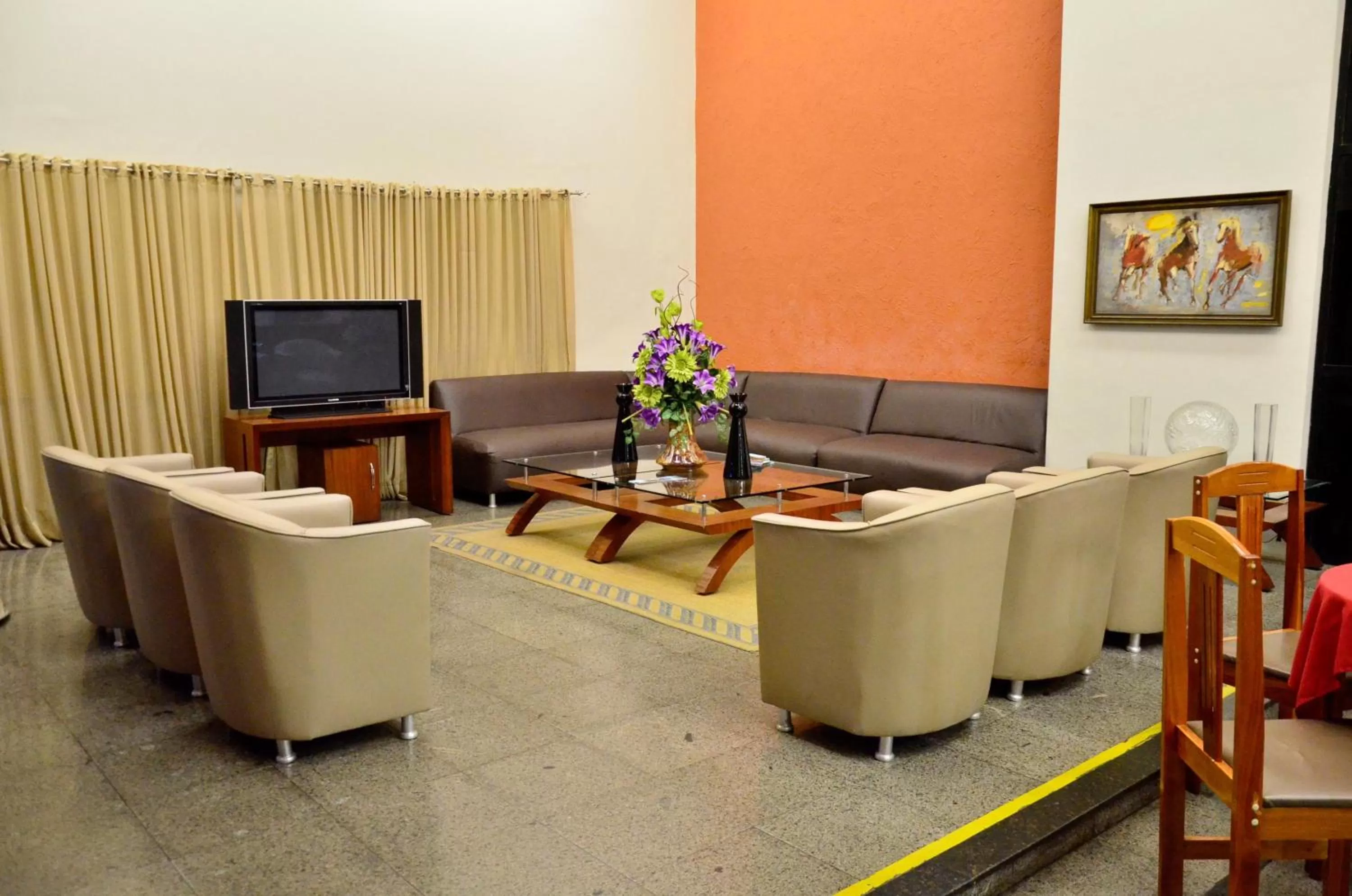 Lobby or reception in Rede Andrade Onda Mar