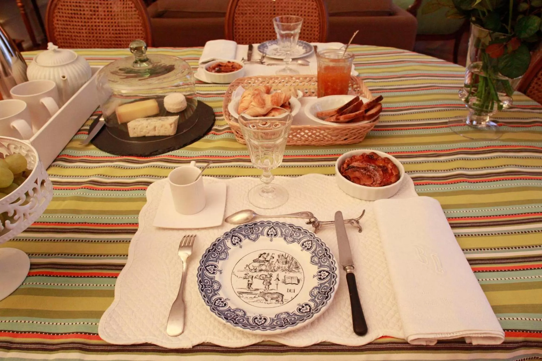 Food and drinks in Les Chambres de Mathilde