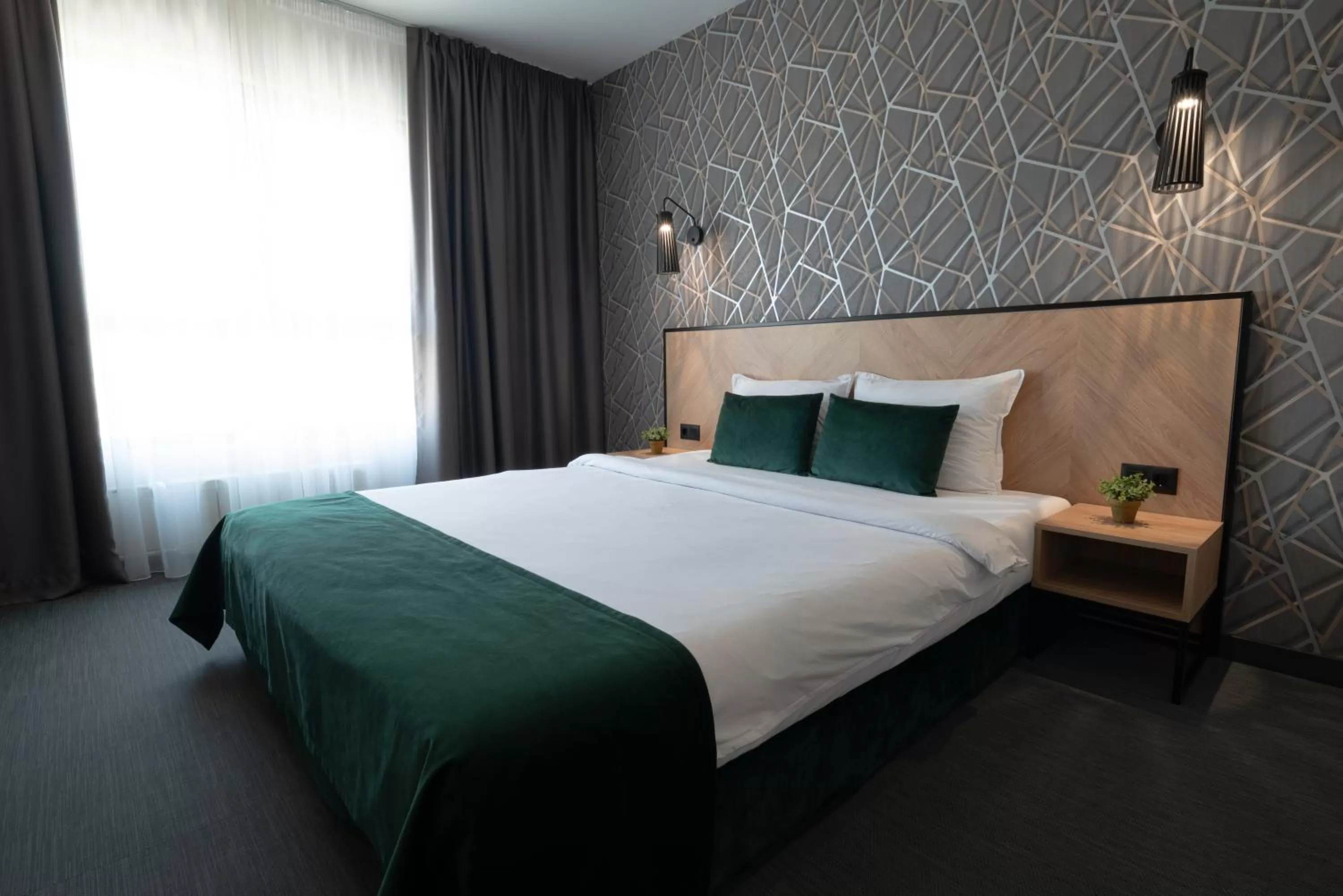 Bed in Vitosha Park Hotel - Free Indoor Pool & Parking