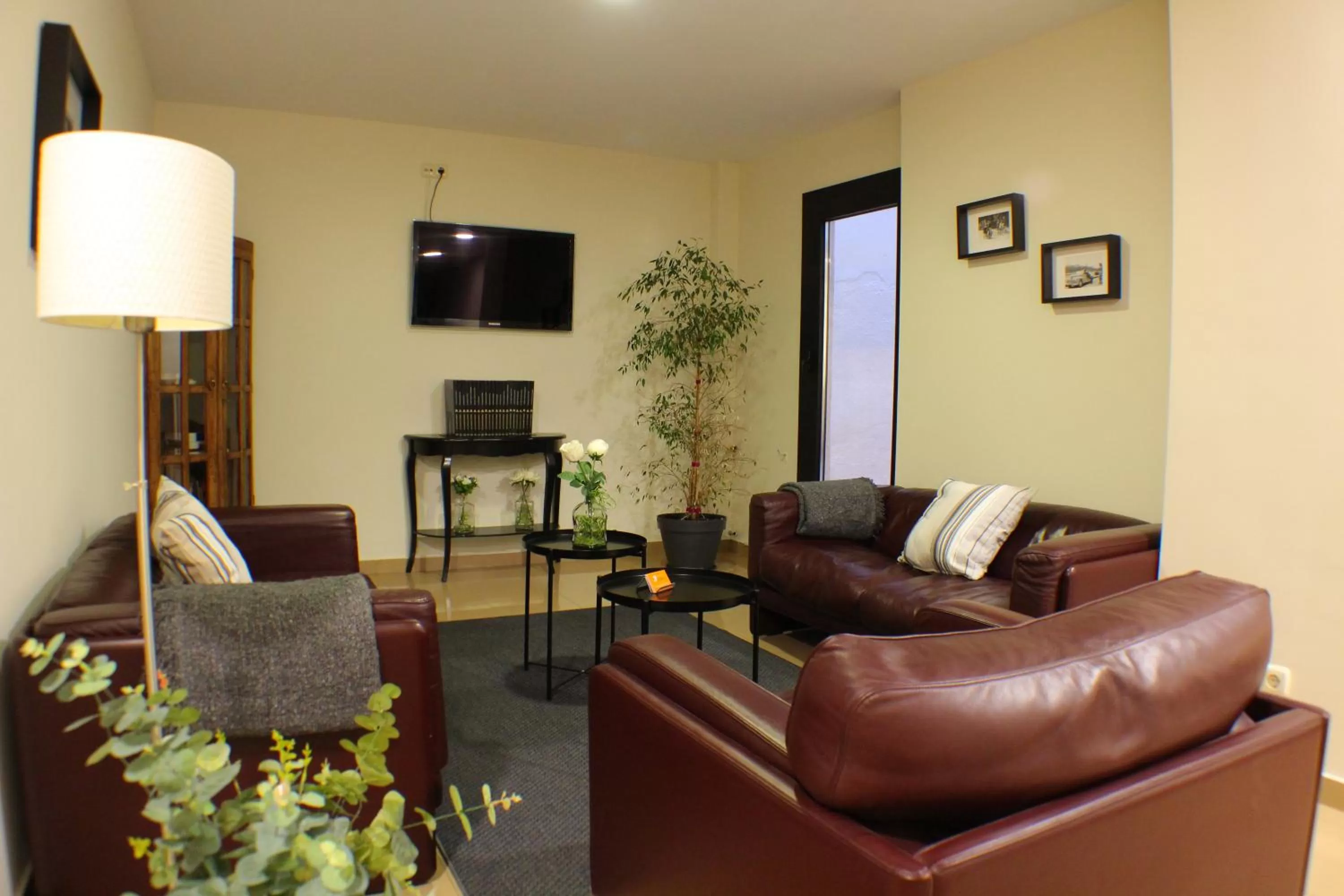 Communal lounge/ TV room in Hotel Marfany