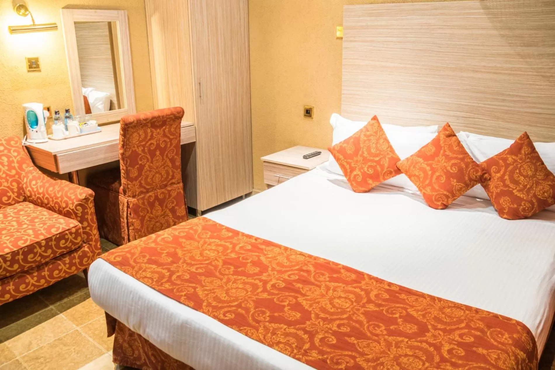 Bed in Hotel Waterbuck