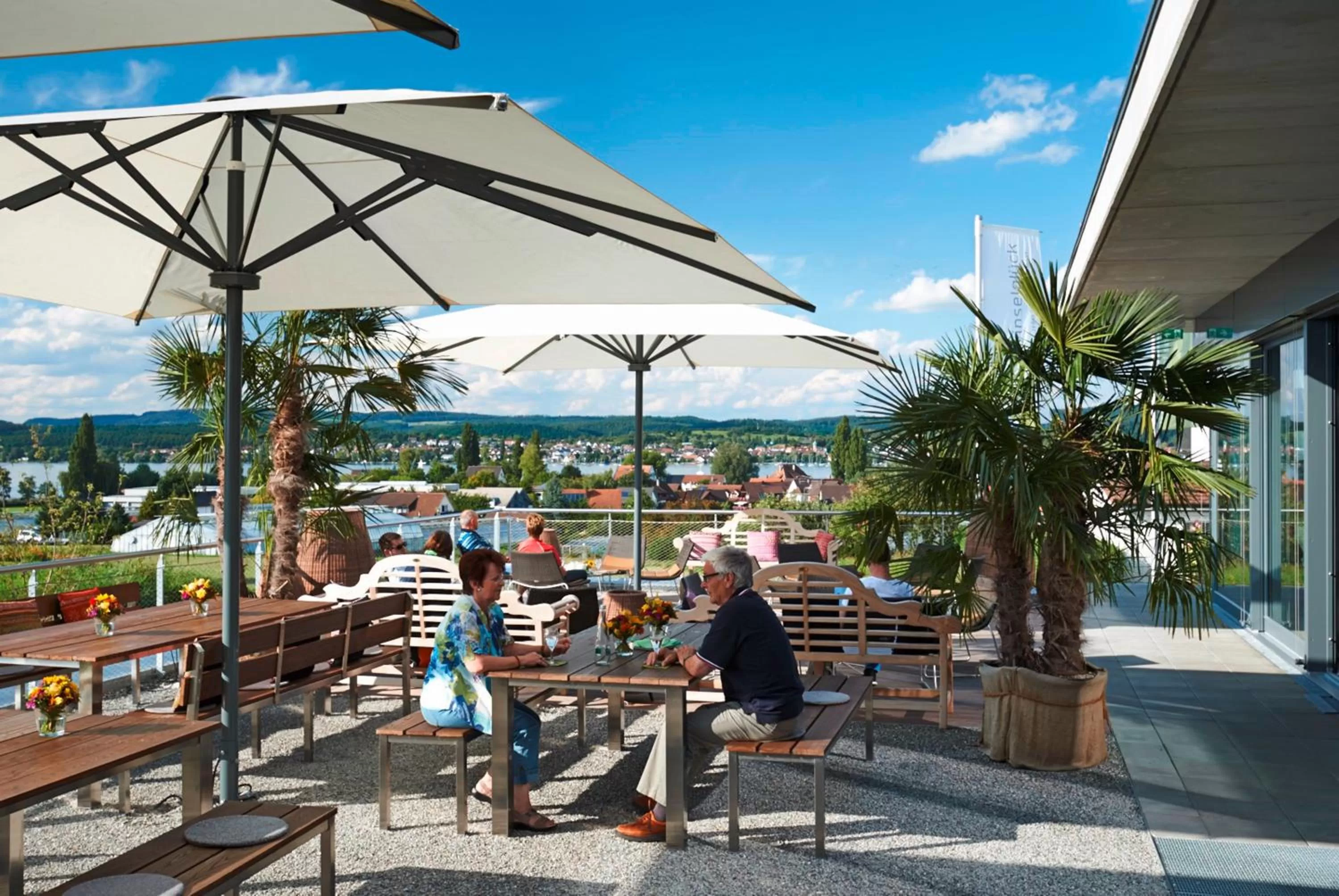 Balcony/Terrace in Hotel mein inselglück