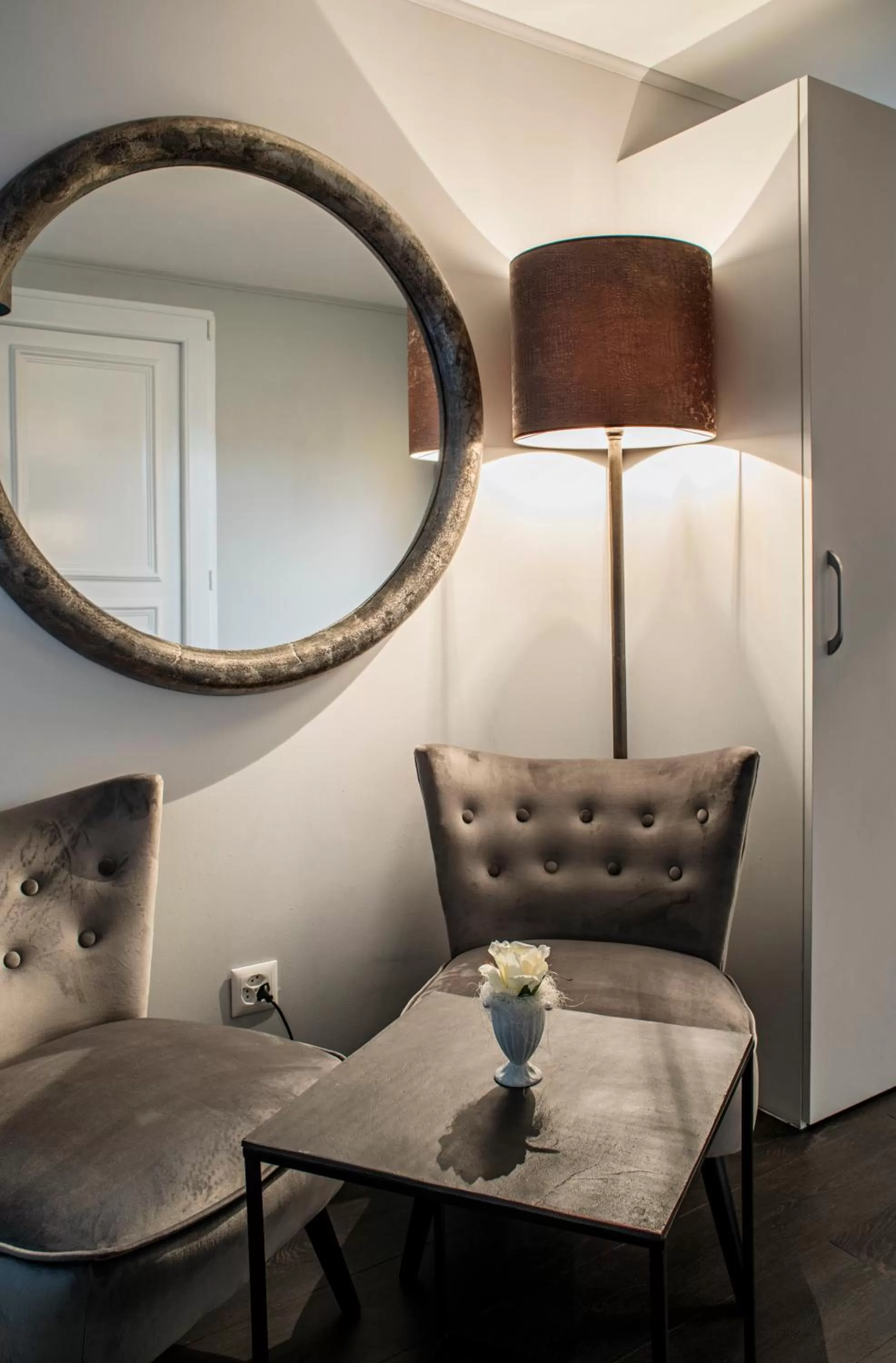 Living room in Landcafe mit Mini Hotel