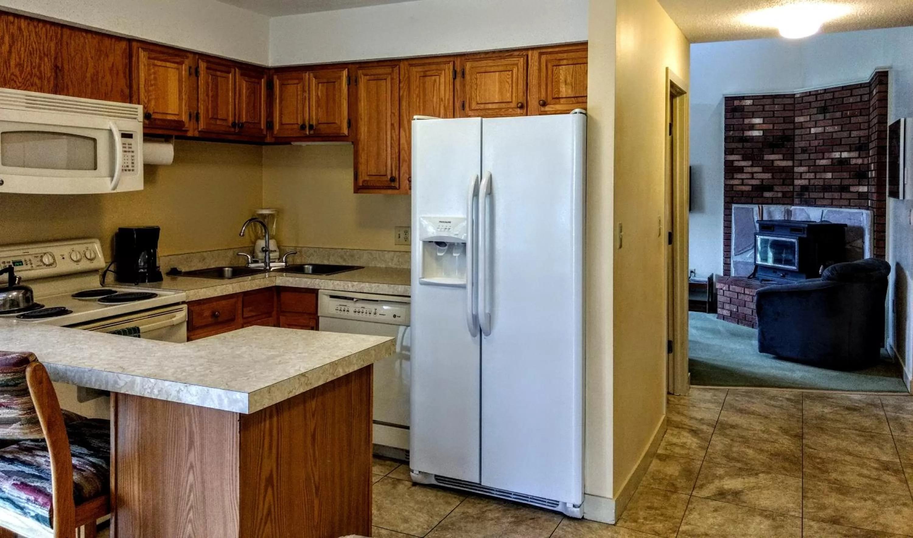 Kitchen or kitchenette, Kitchen/Kitchenette in Cathedral Ledge Resort