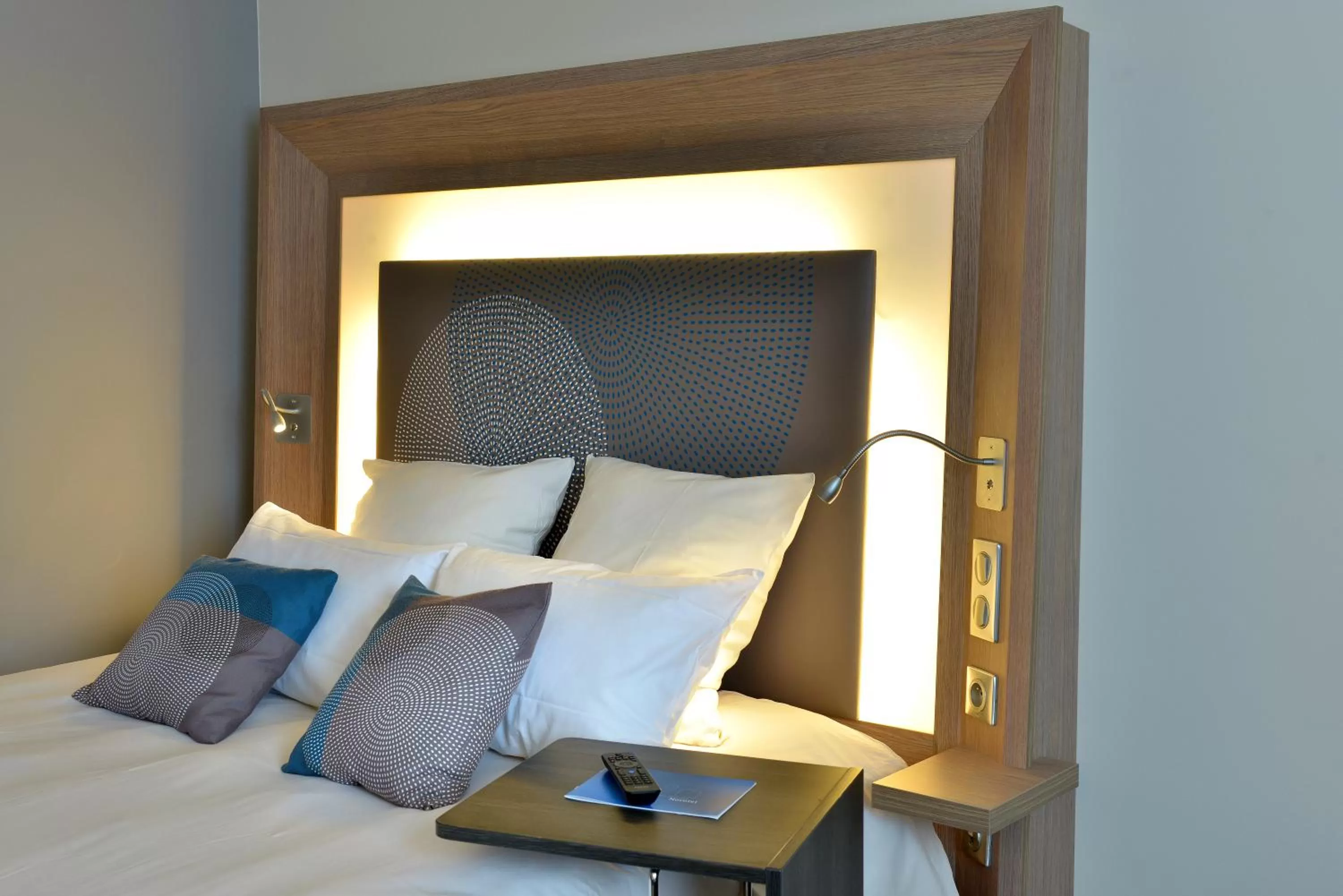 Bed in Novotel Clermont-Ferrand
