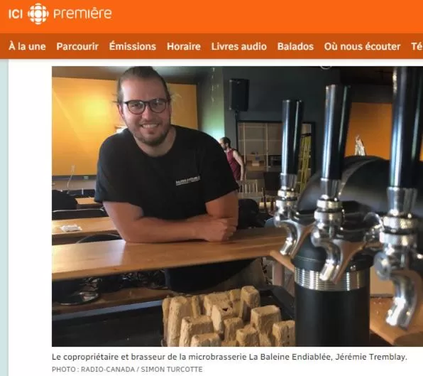 La Baleine Endiablée Microbrasserie