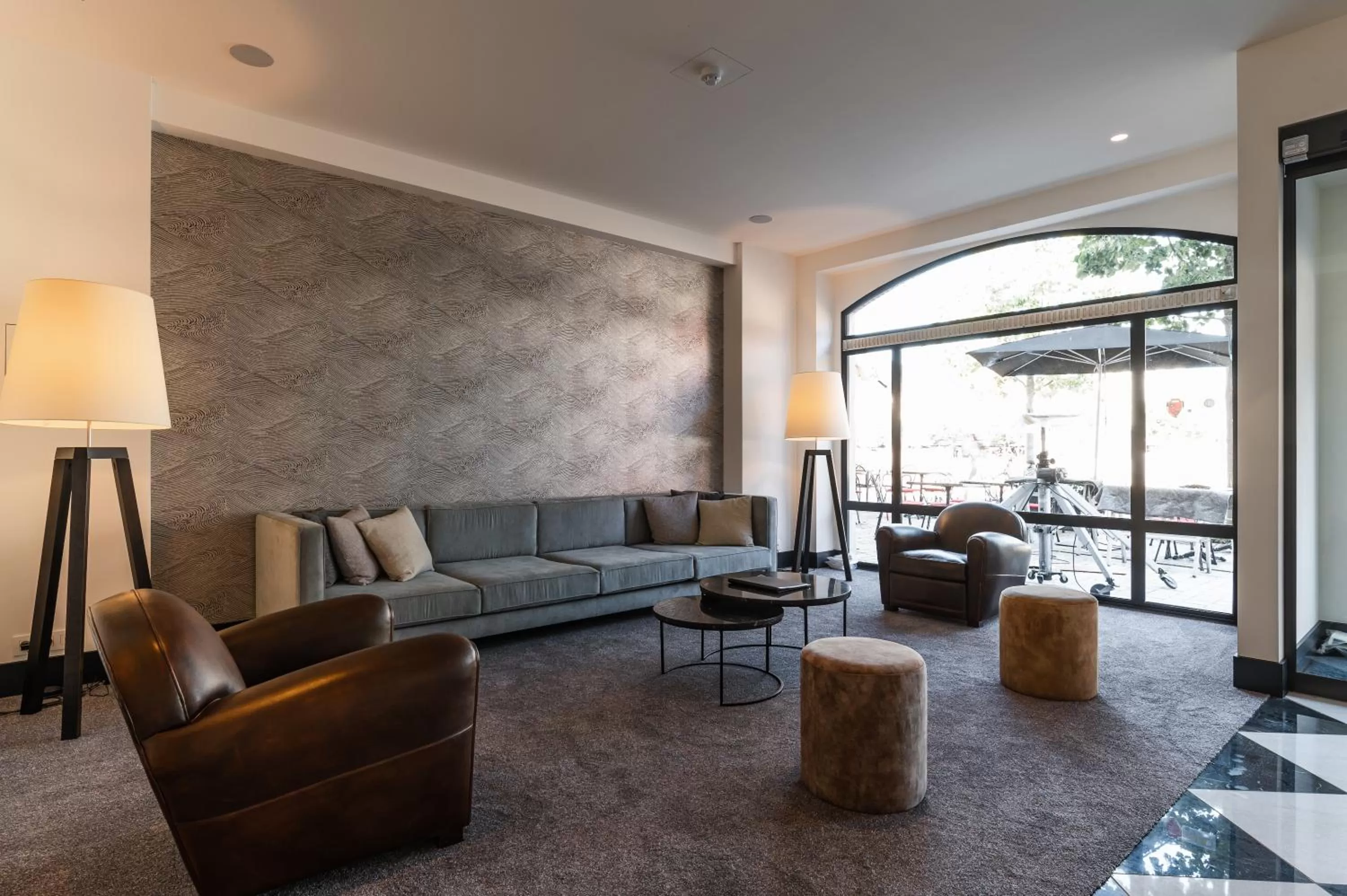 Lobby or reception in Hotel Le Bois De Bruges