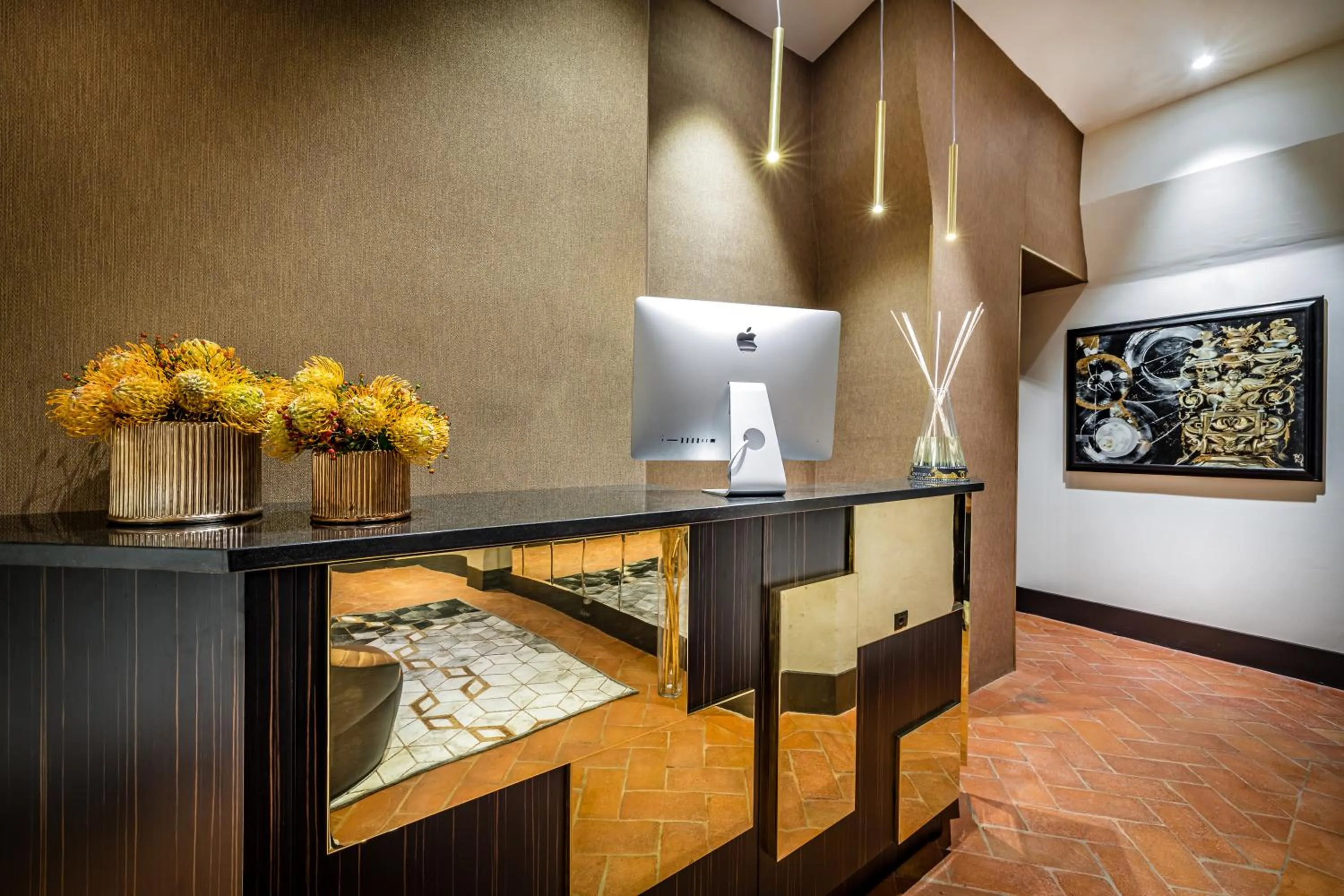 Living room in Palazzo Bianca Cappello Residenza d'Epoca