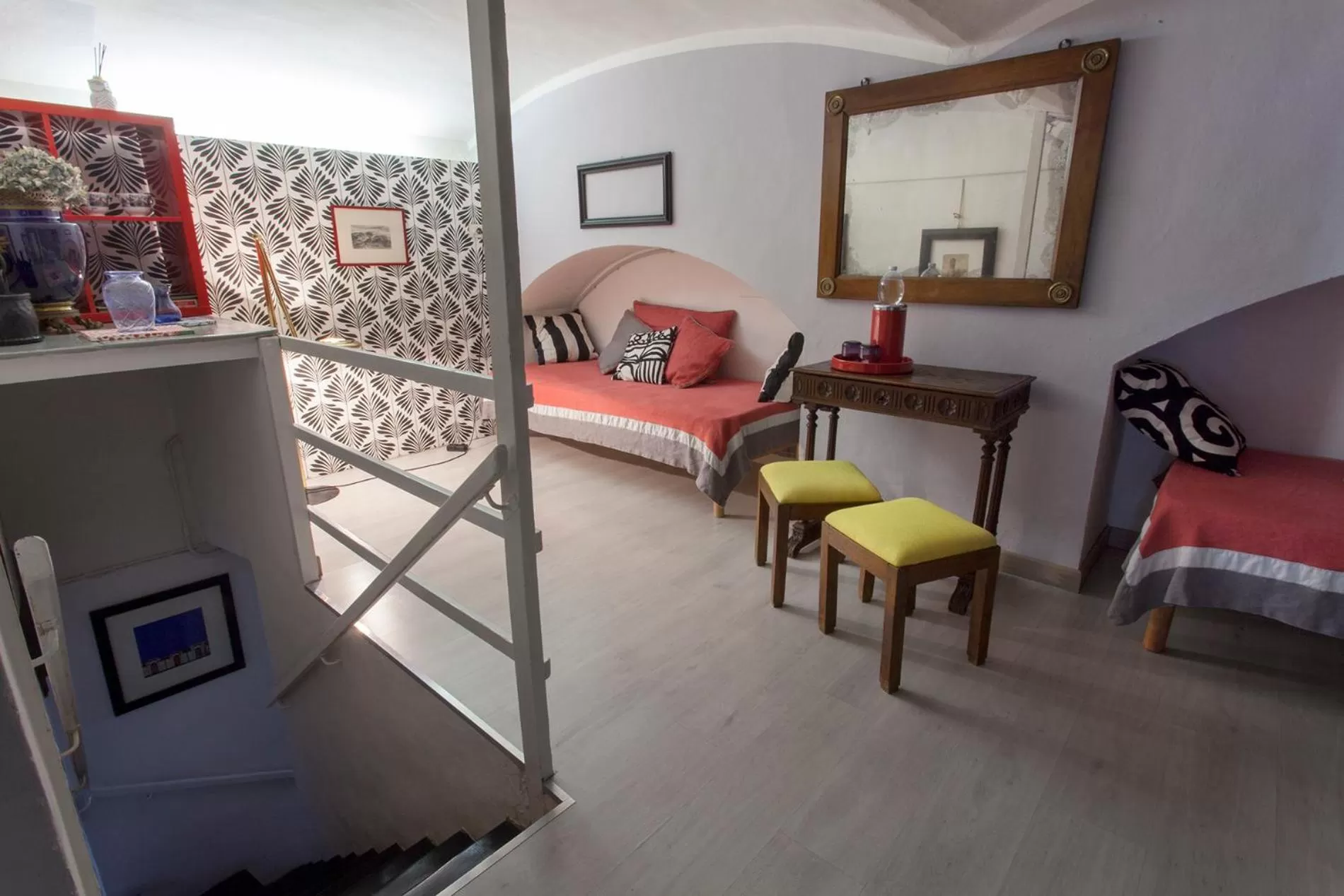 Photo of the whole room, Bed in Palazzo Bellini