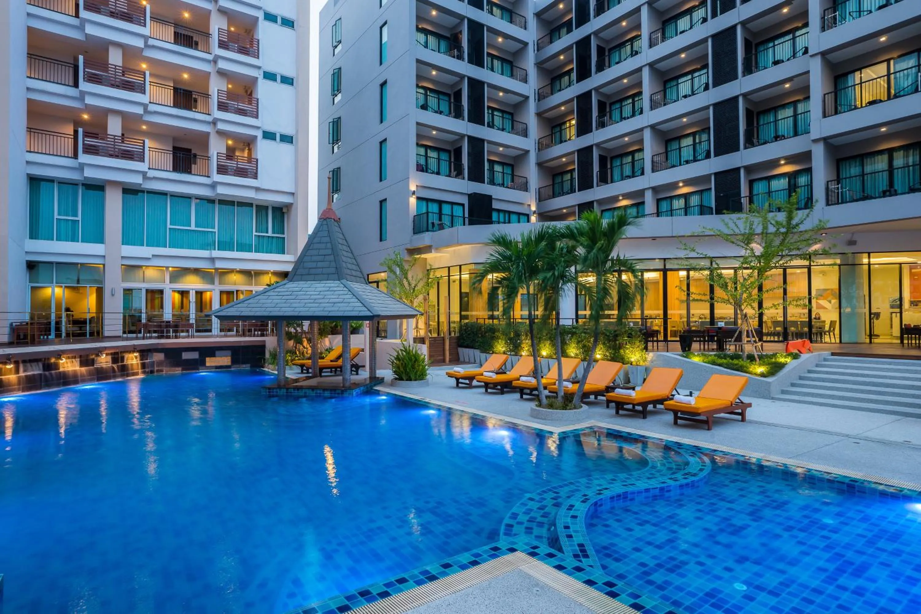 Property building in Hotel J Pattaya