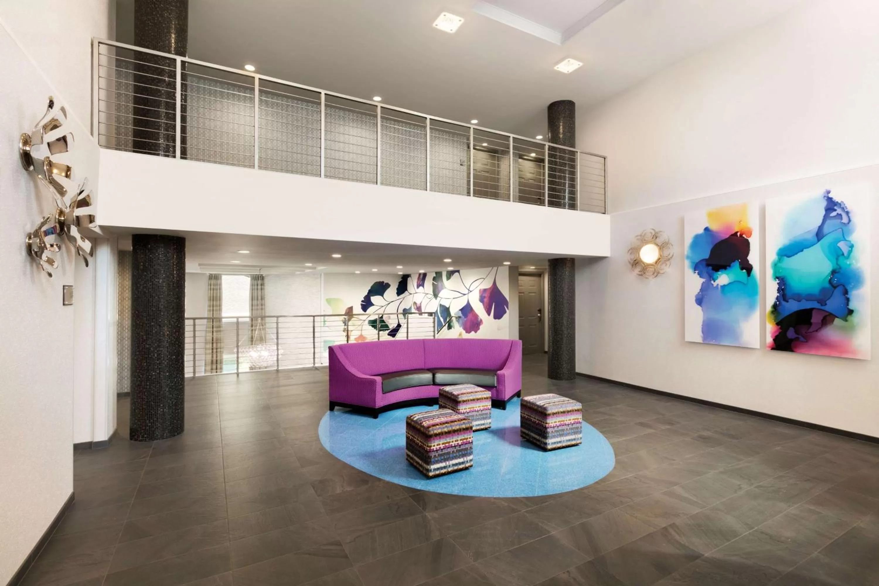 Lobby or reception in Homewood Suites Williamsburg