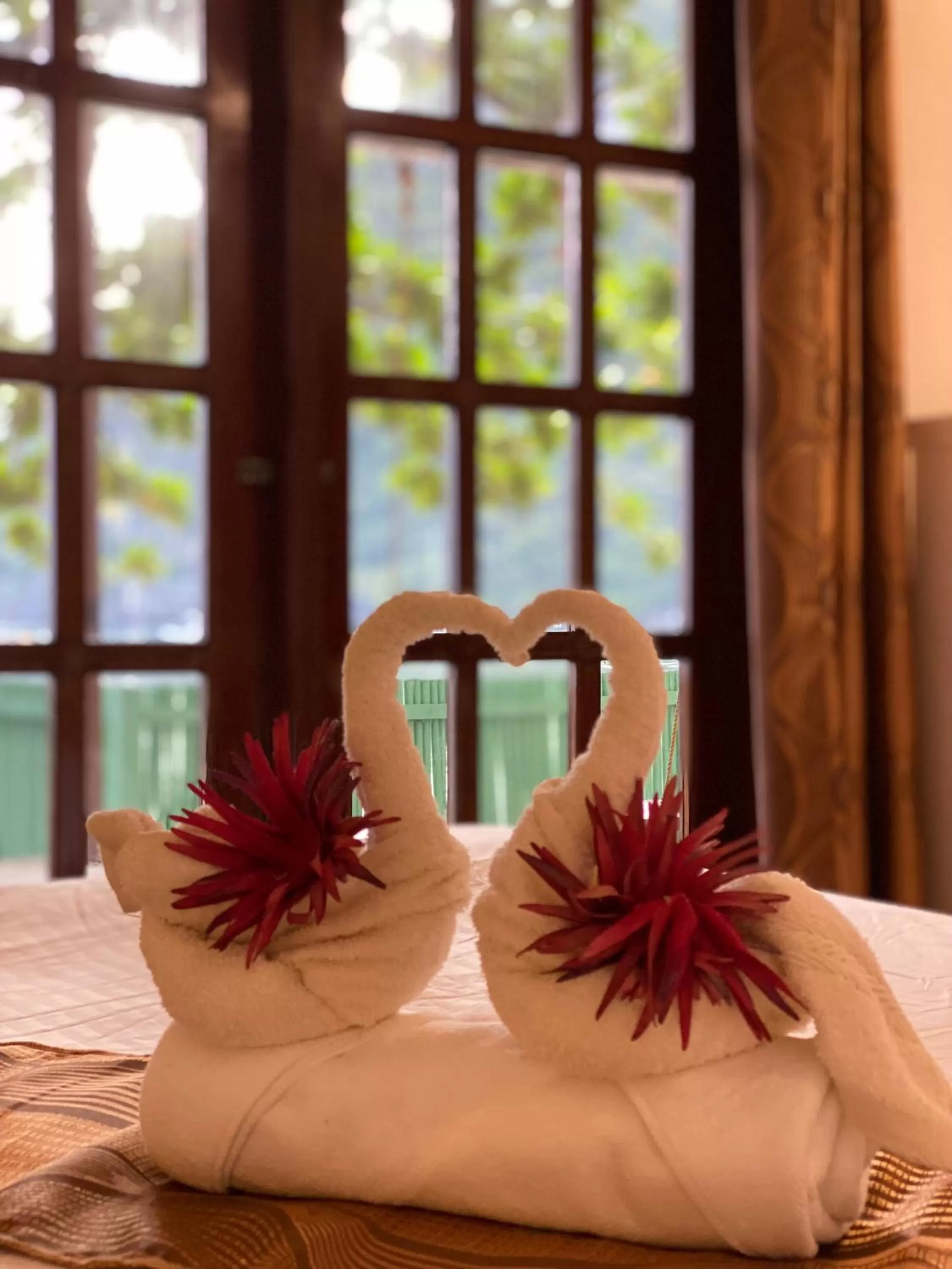 Bed in Sophias Beach Guest House