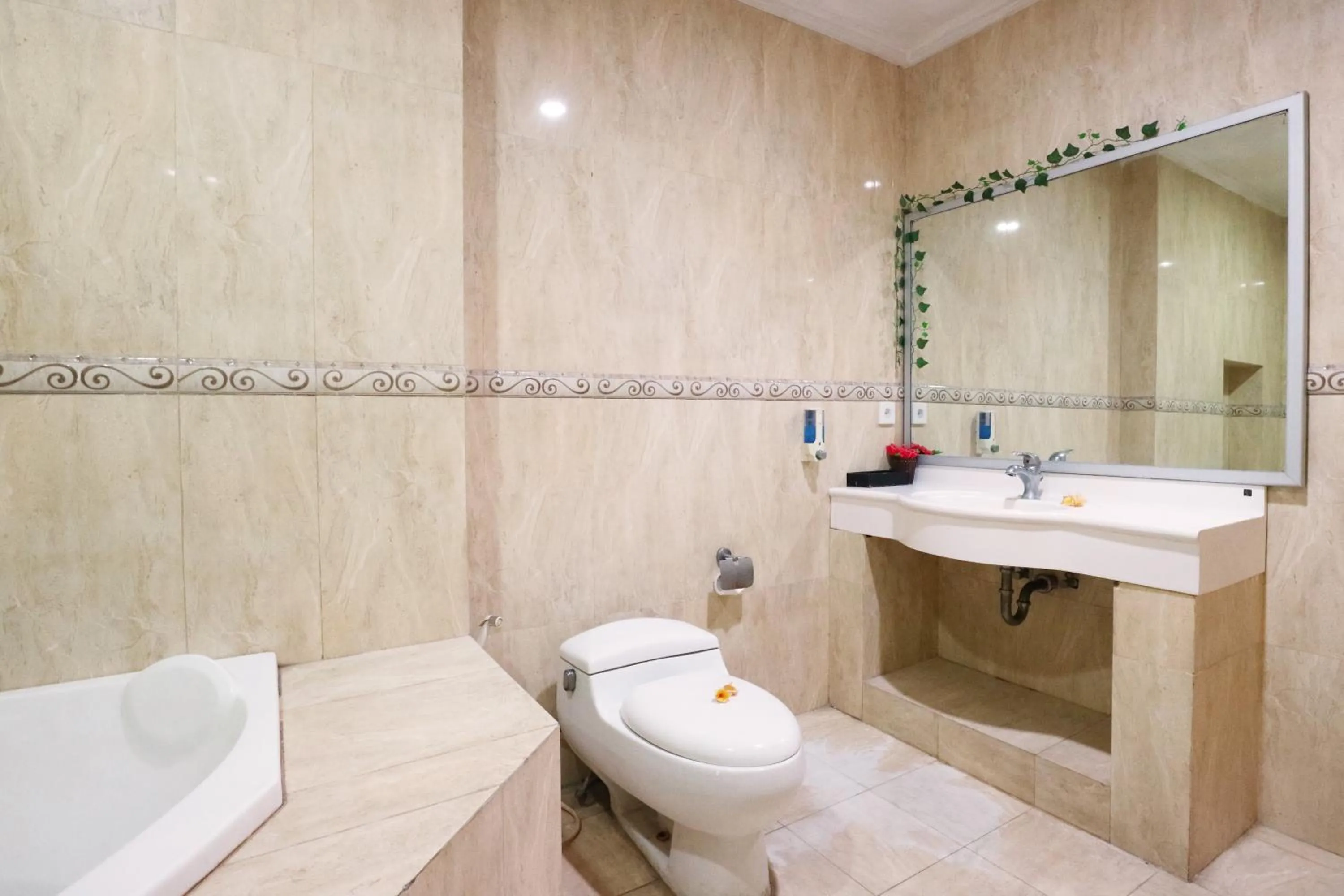 Bathroom in Bali Paradise City Hotel