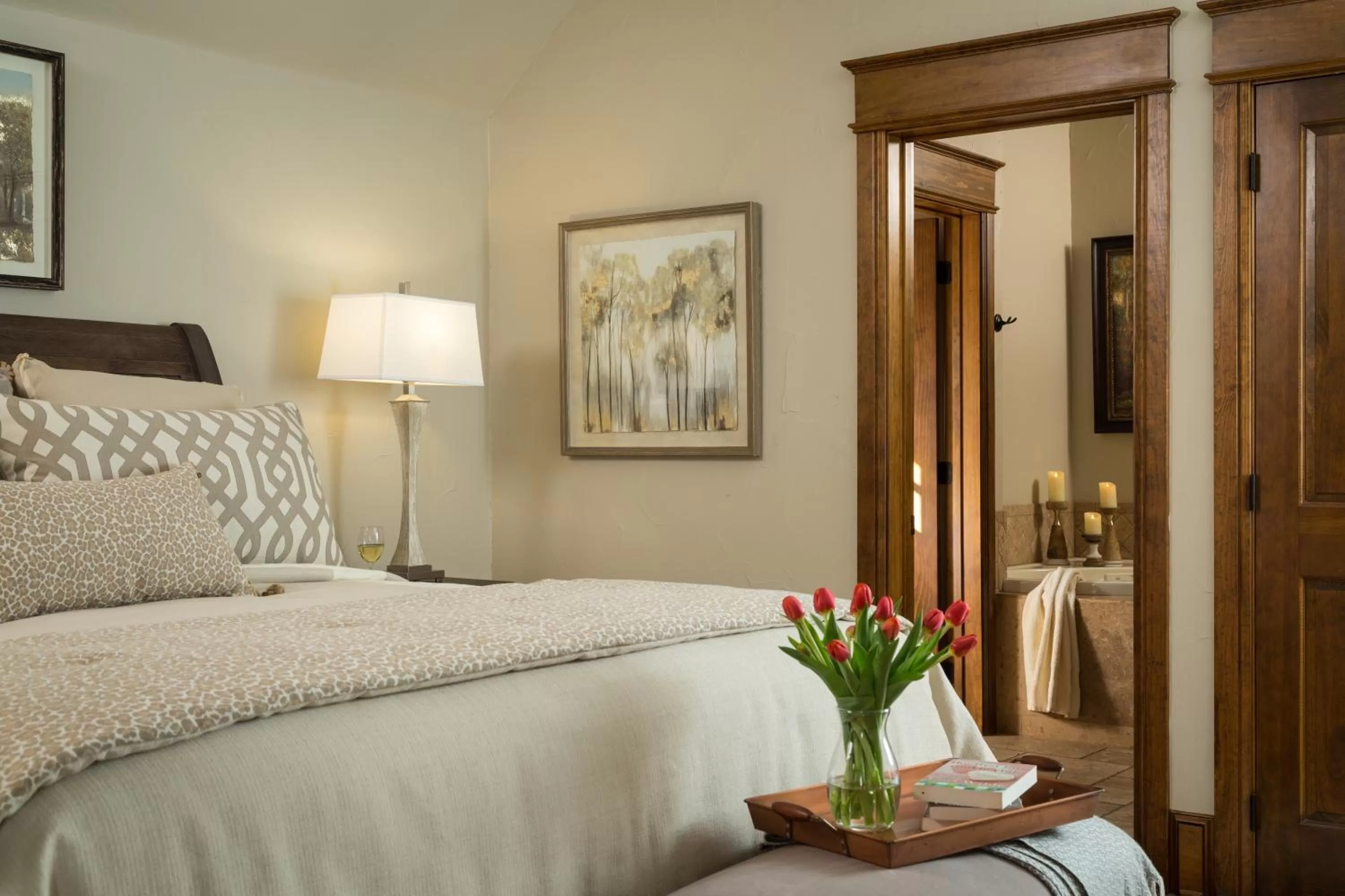 Bedroom, Bed in Inn on Lake Granbury a Boutique Hotel