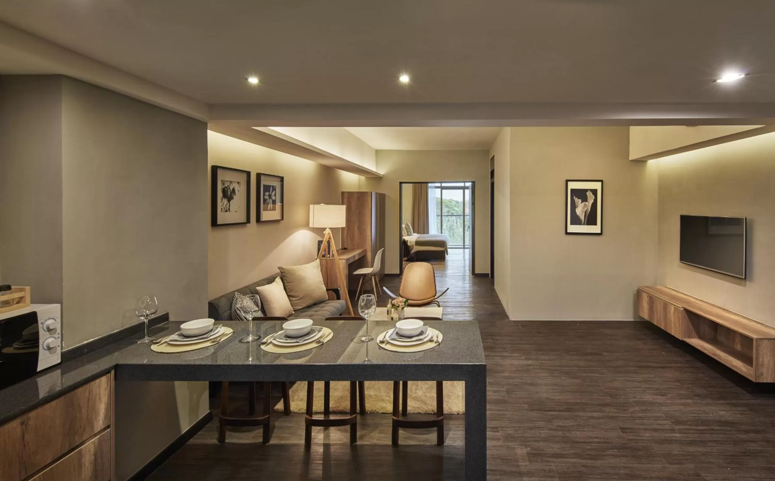 Living room in Tropics Eight Suites