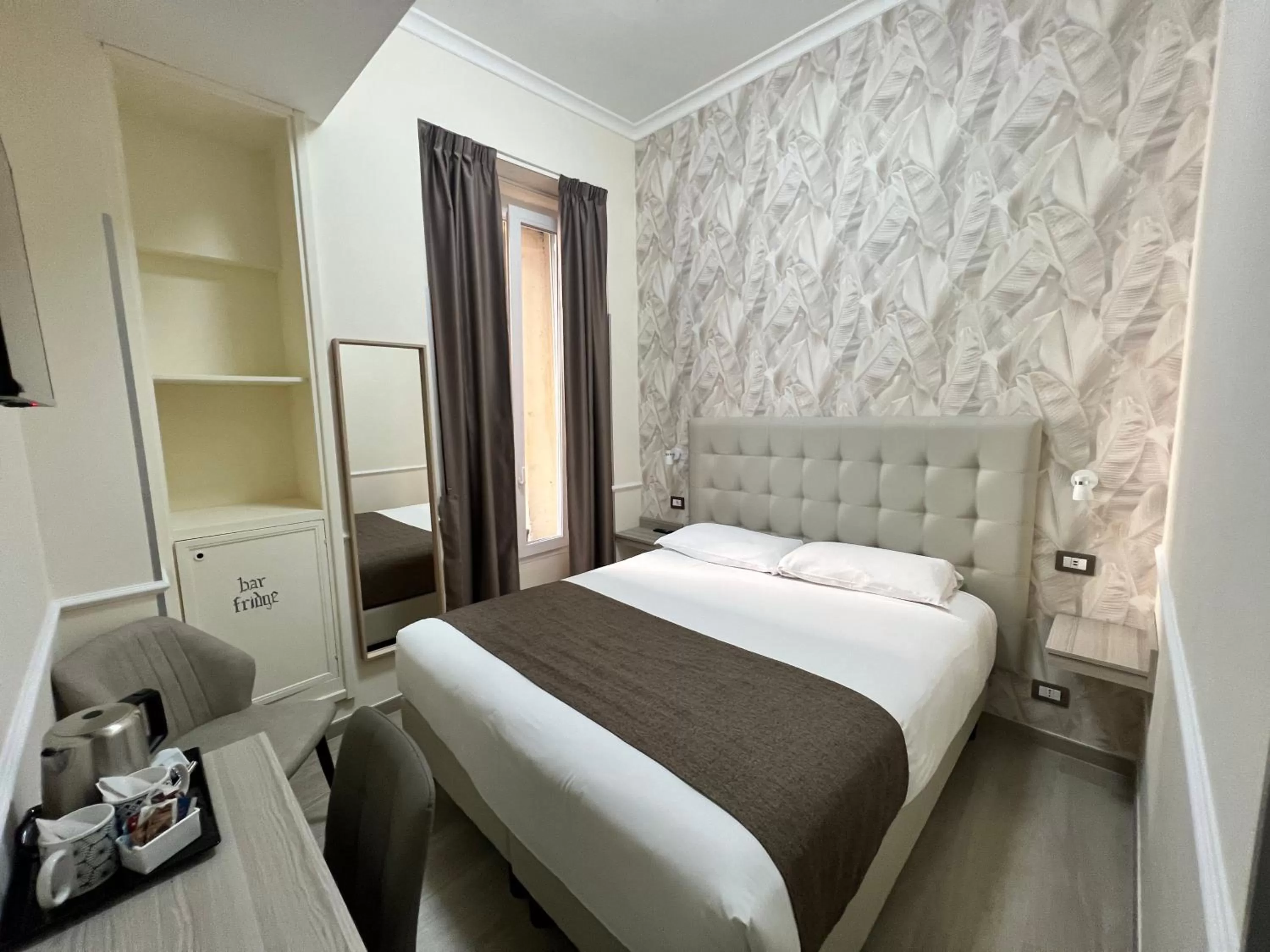 Bed in Hotel Le Petit