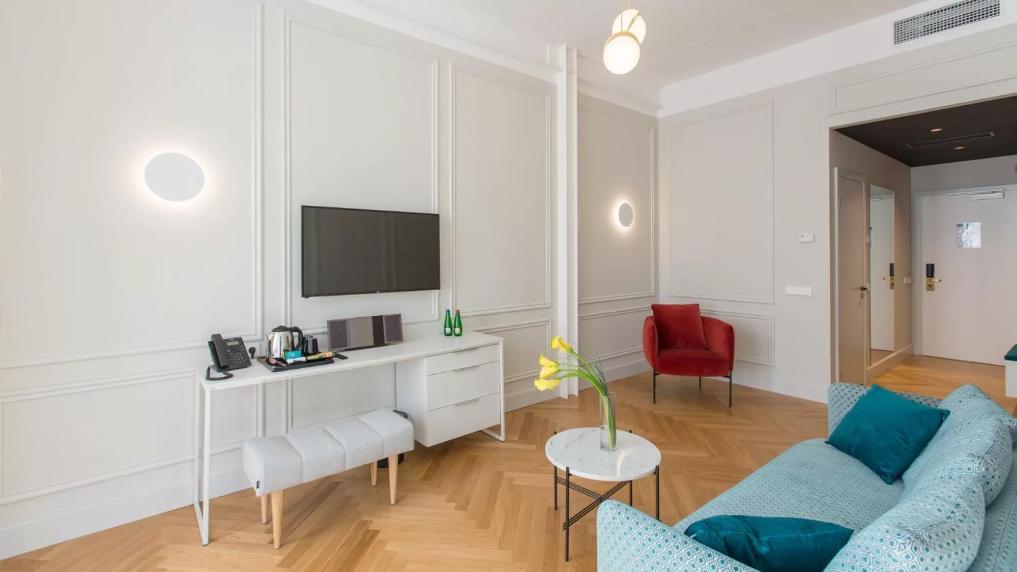 Living room in Park Hotel Viljandi