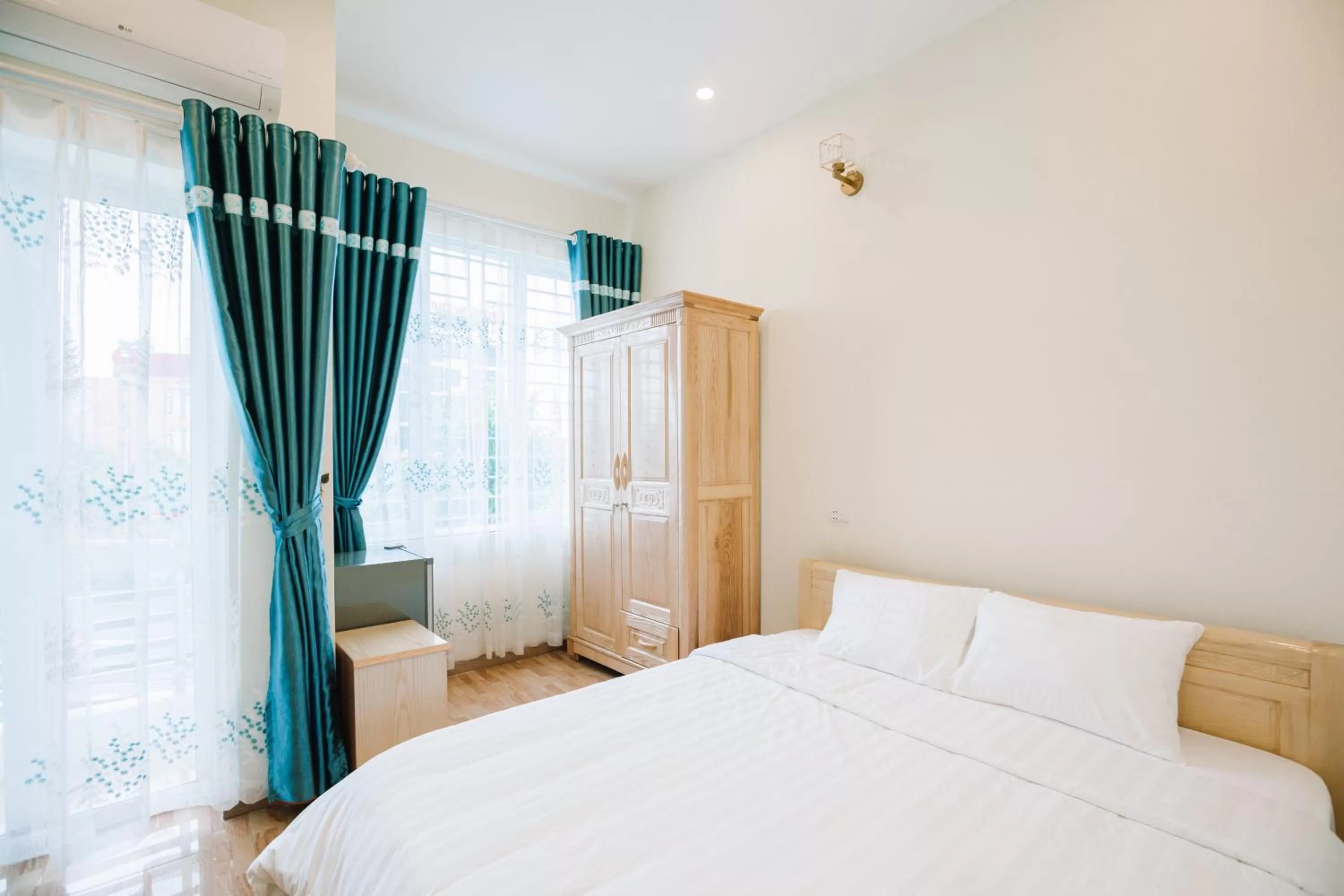 Bed in La Teisu Airport Hotel