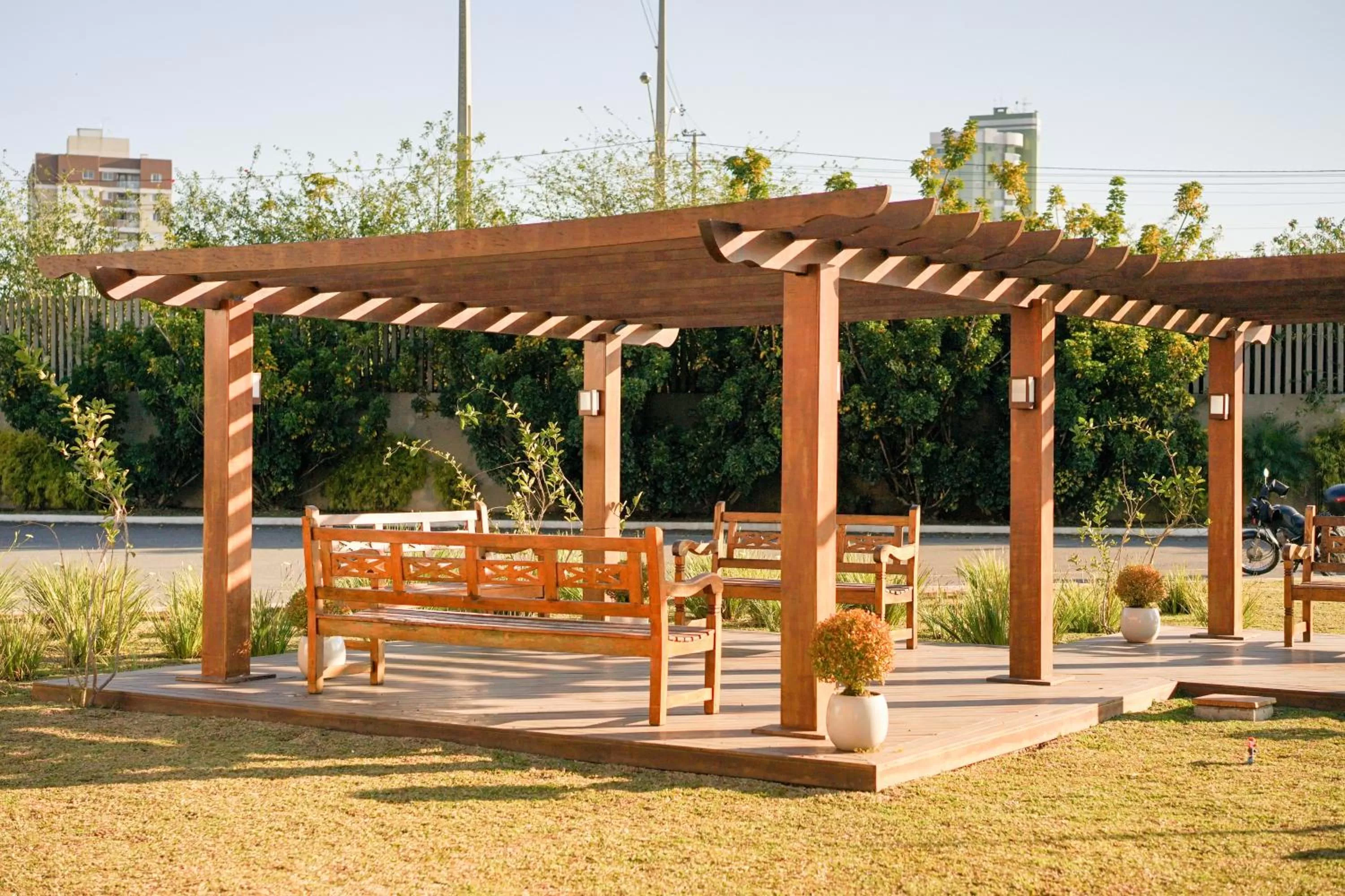 Patio in Bourbon Dom Ricardo Aeroporto Curitiba Business Hotel