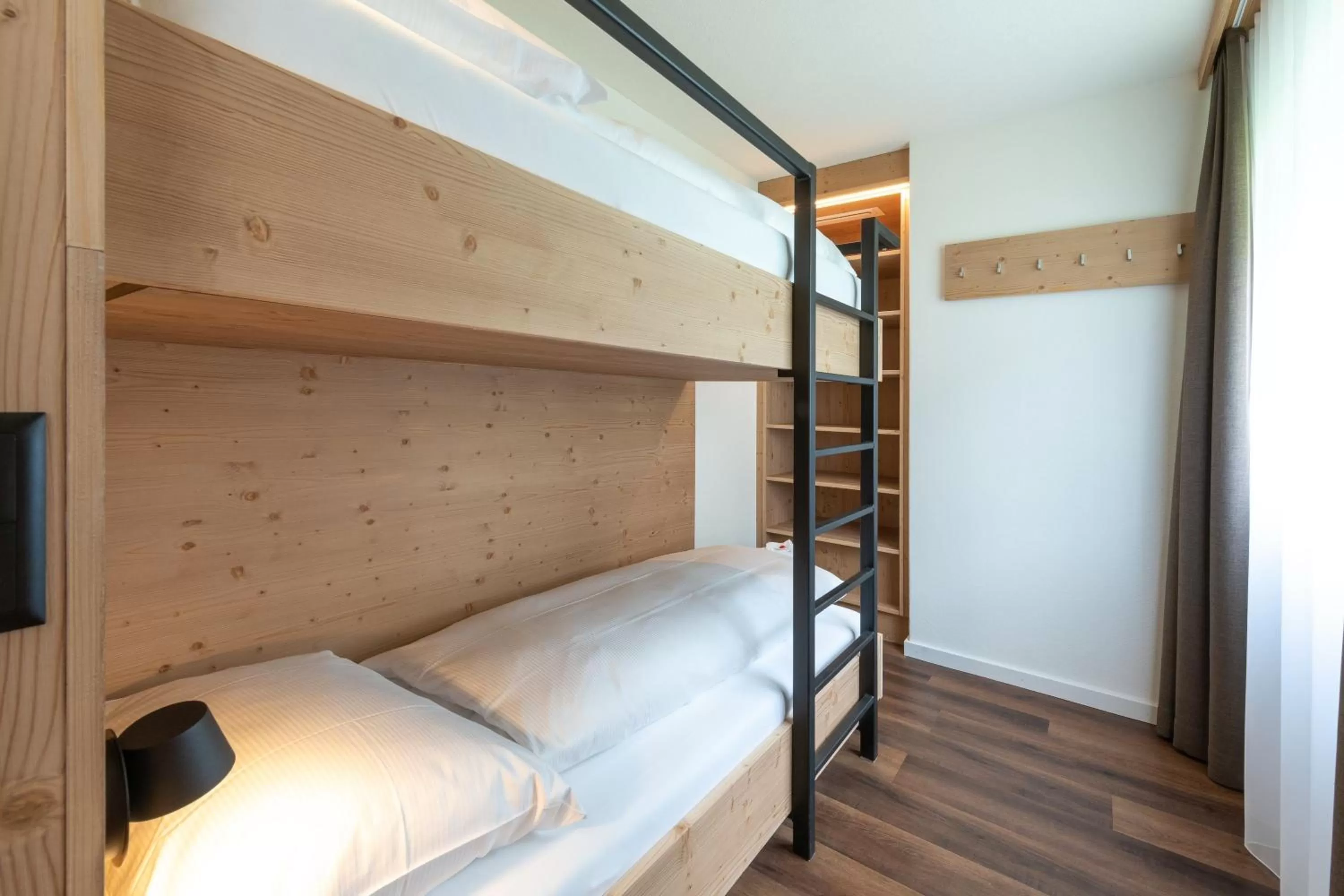 children, Bed in Berghotel Randolins