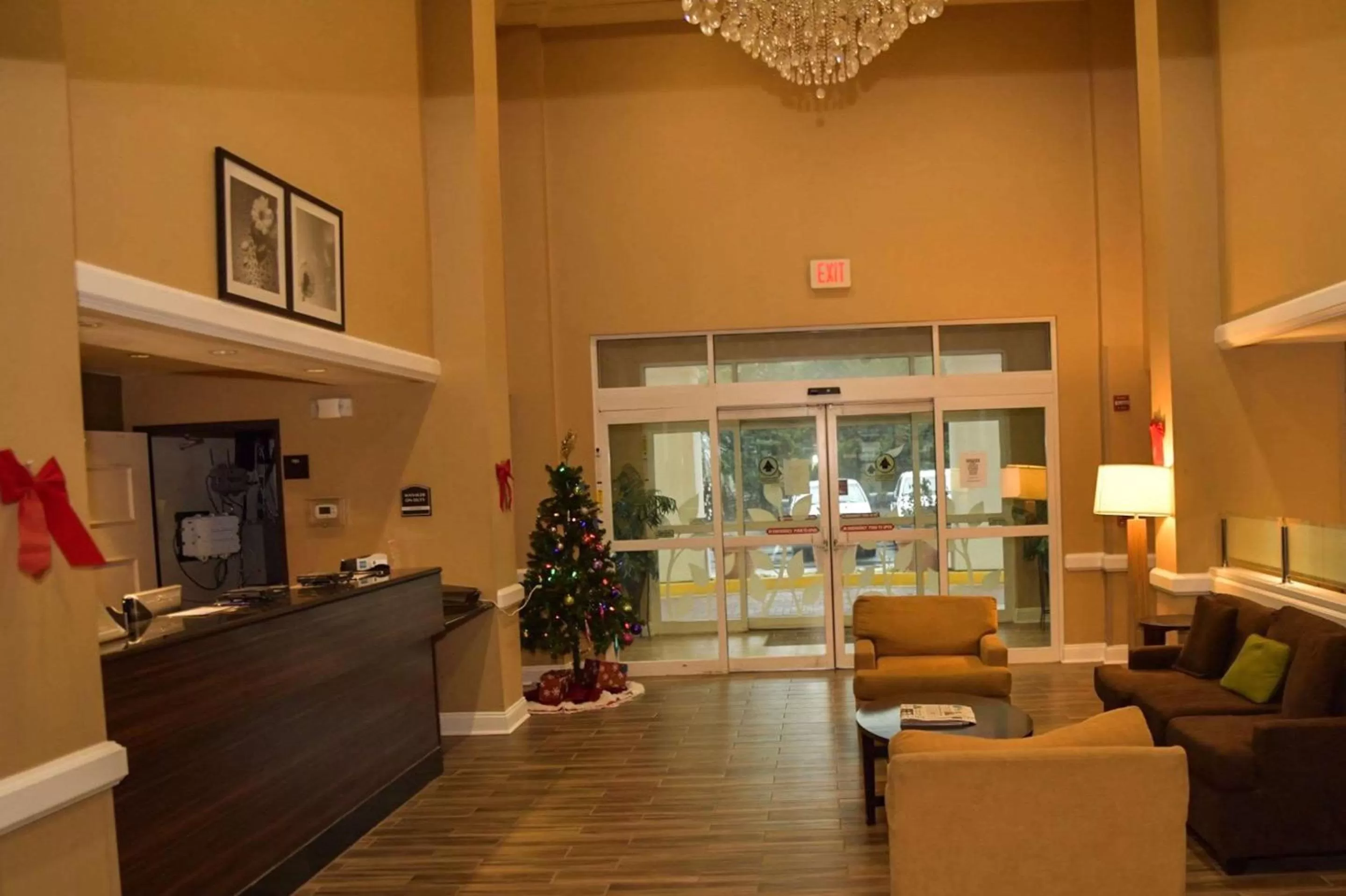 Lobby or reception in Sleep Inn & Suites Laurel near Fort Meade