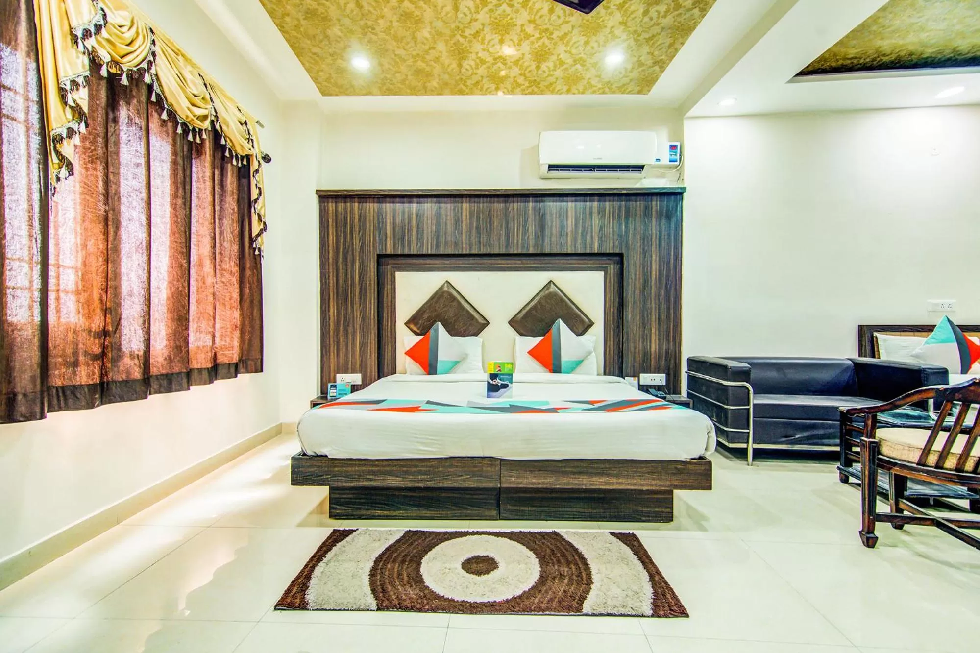 Property building, Bed in FabHotel KS