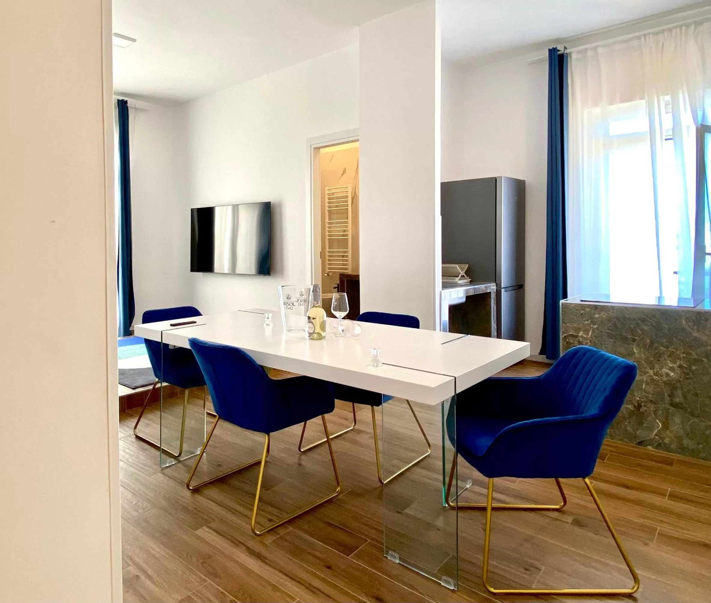 Seating area in Casa Roma