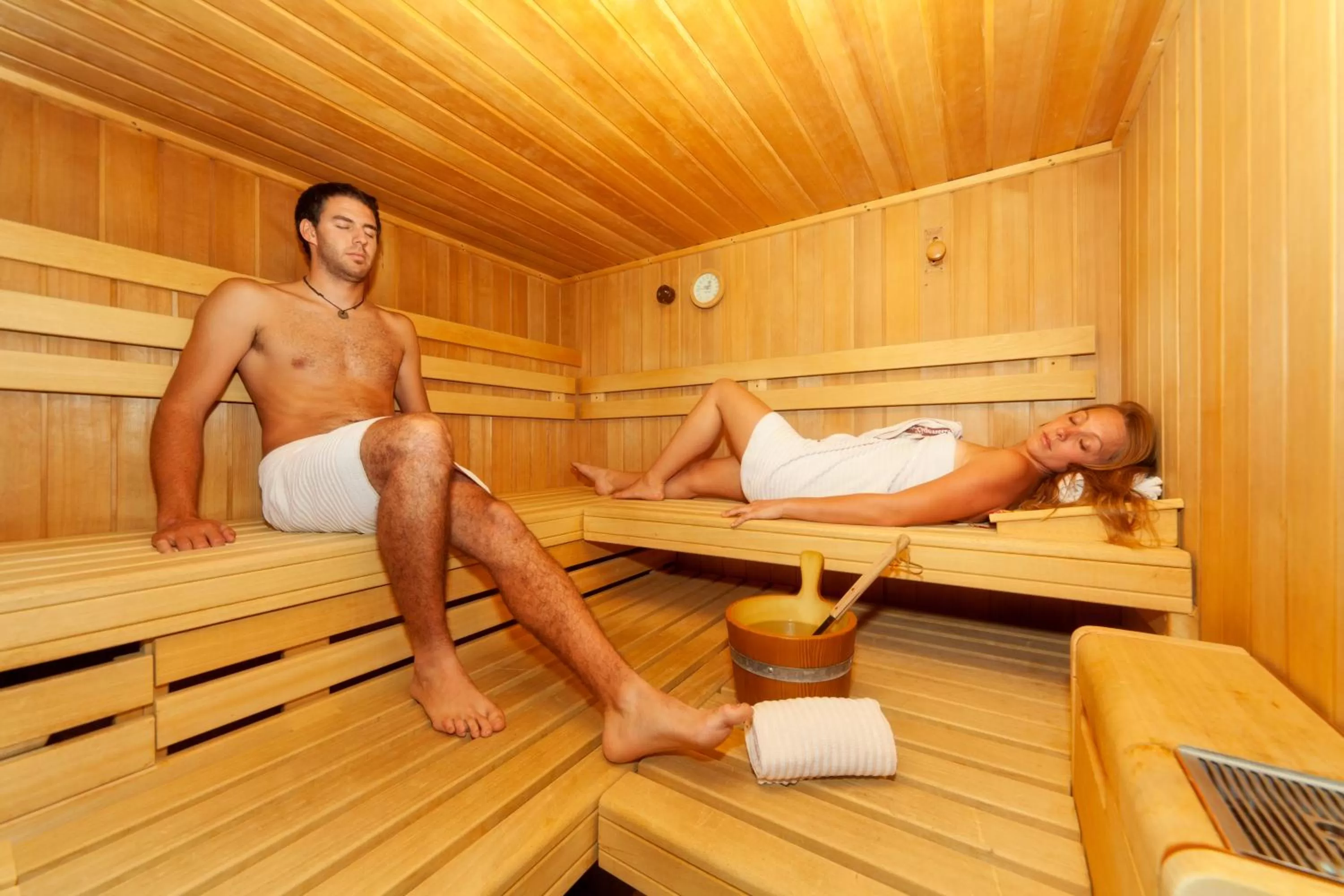 Sauna in Hotel Christiania Saas-Fee