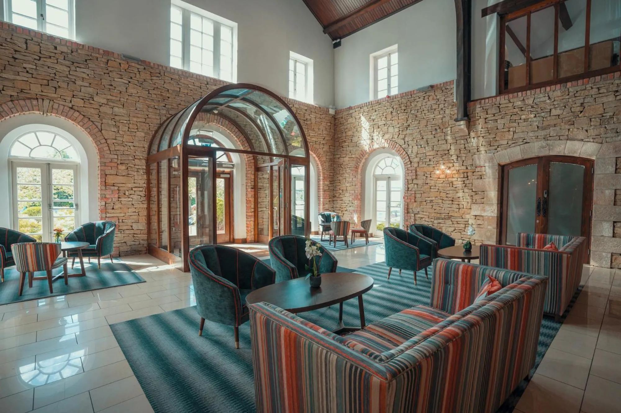 Seating area in Cavan Crystal Hotel