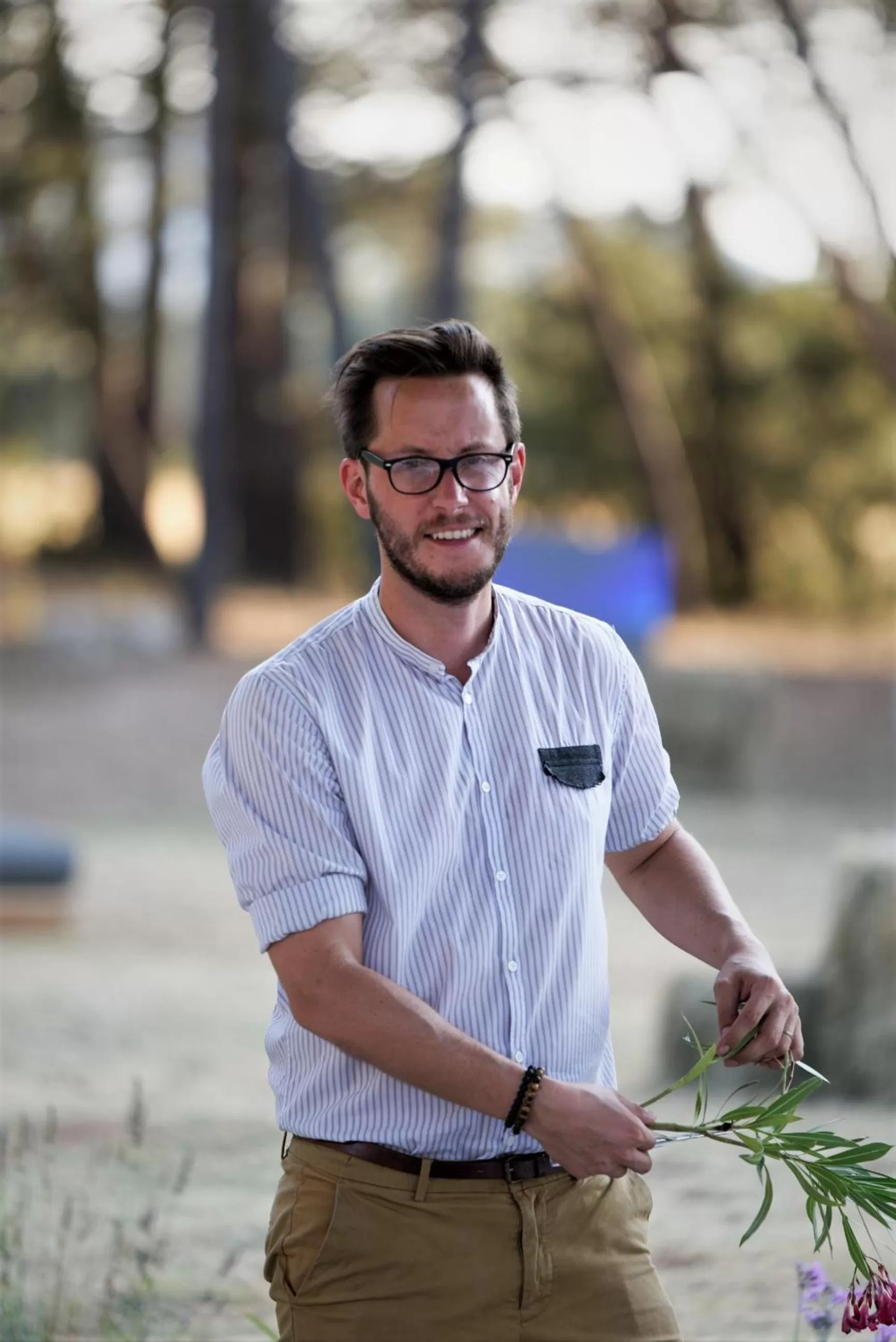 Staff in Domaine la Pierre Blanche