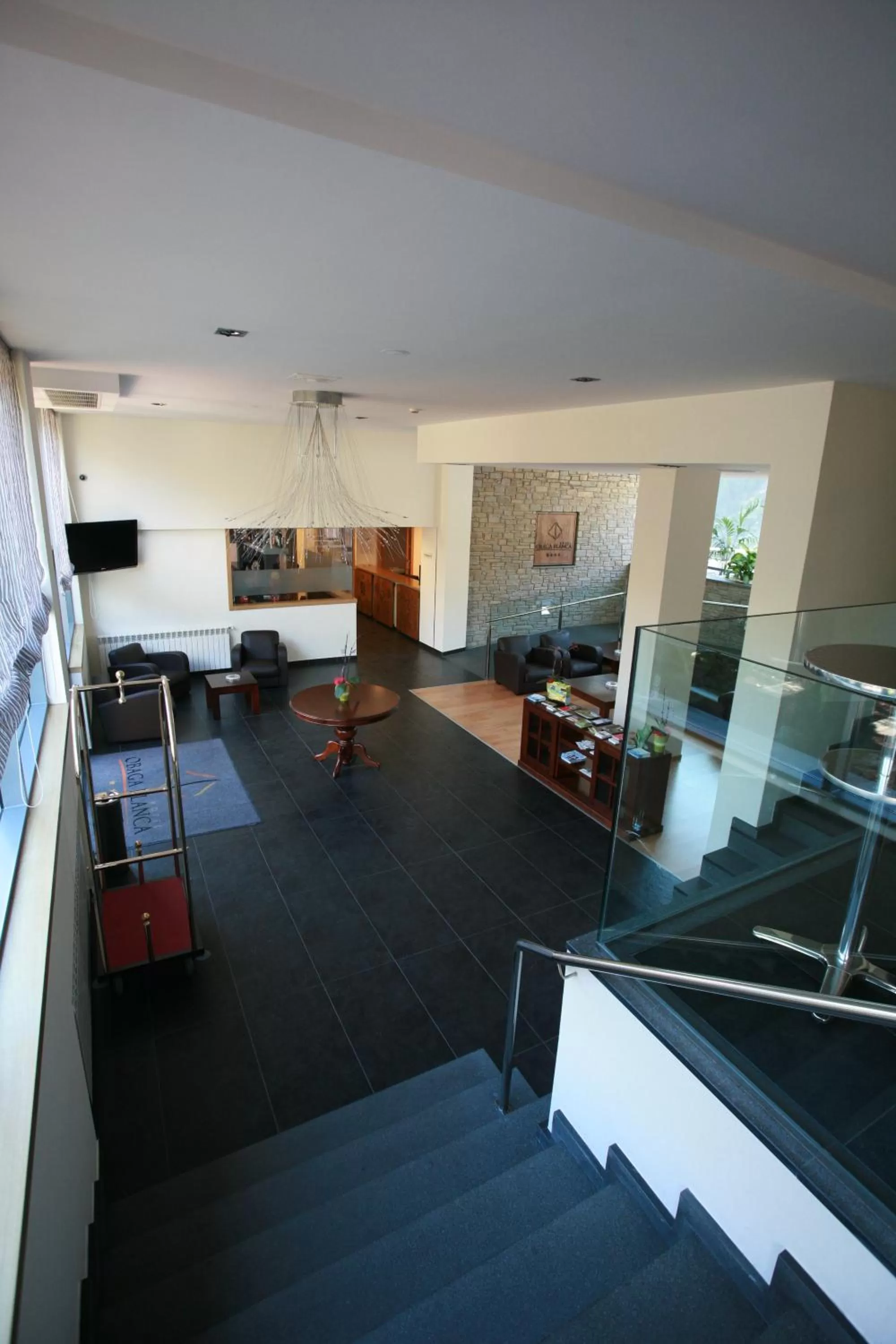 Lobby or reception in Obaga Blanca & Spa