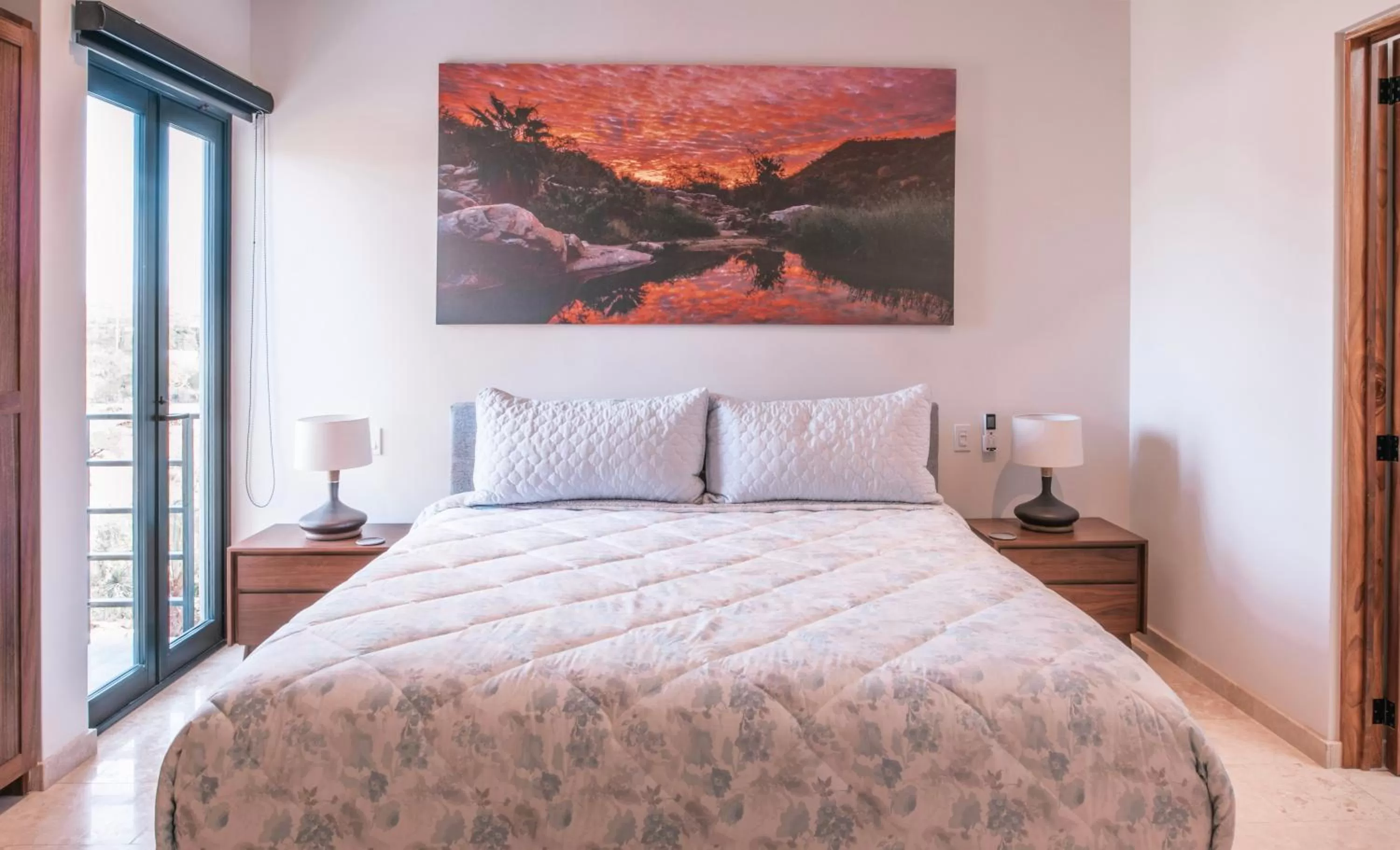 Bed in Cerritos Surf Residences