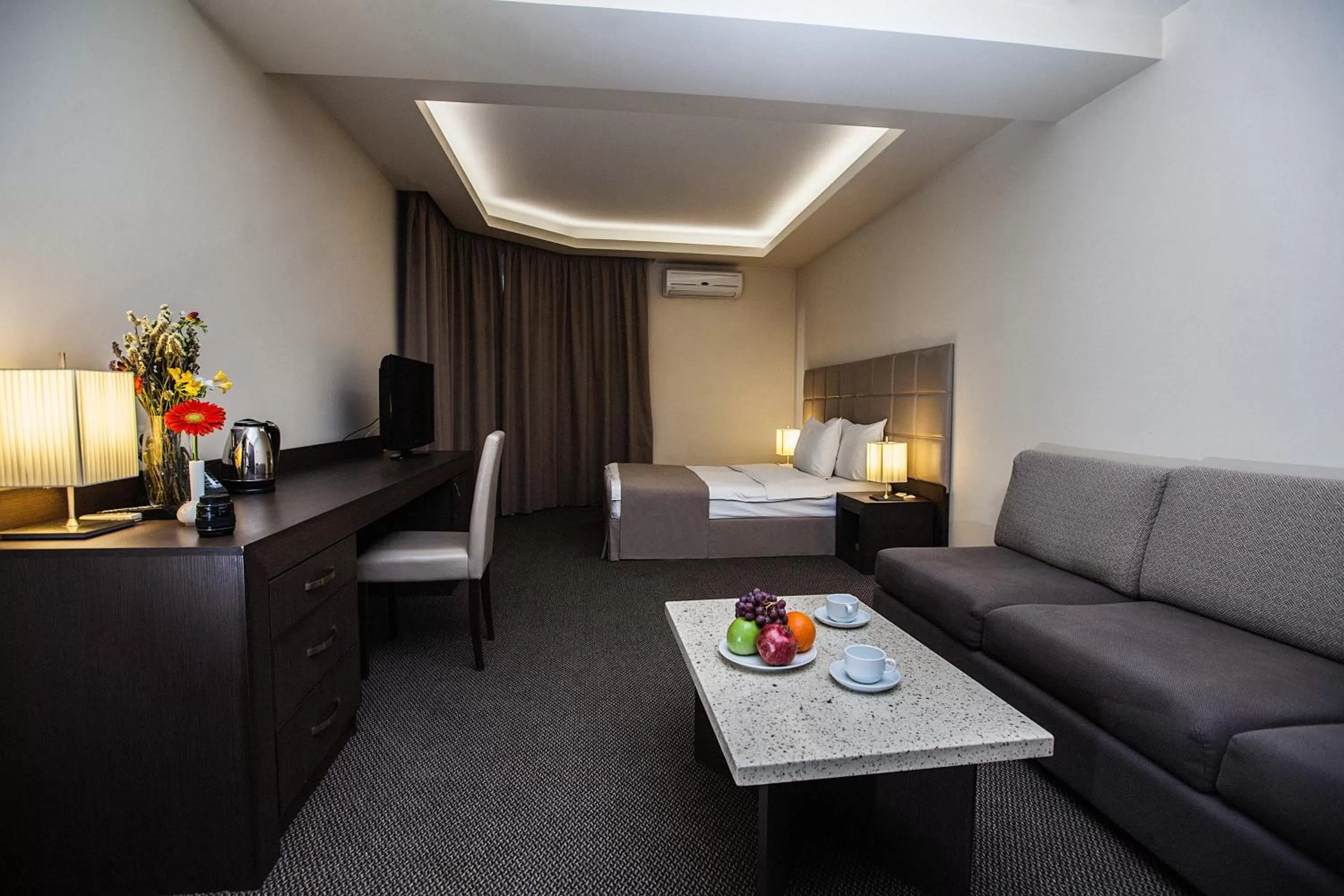 Photo of the whole room, Bed in Aviatrans Hotel