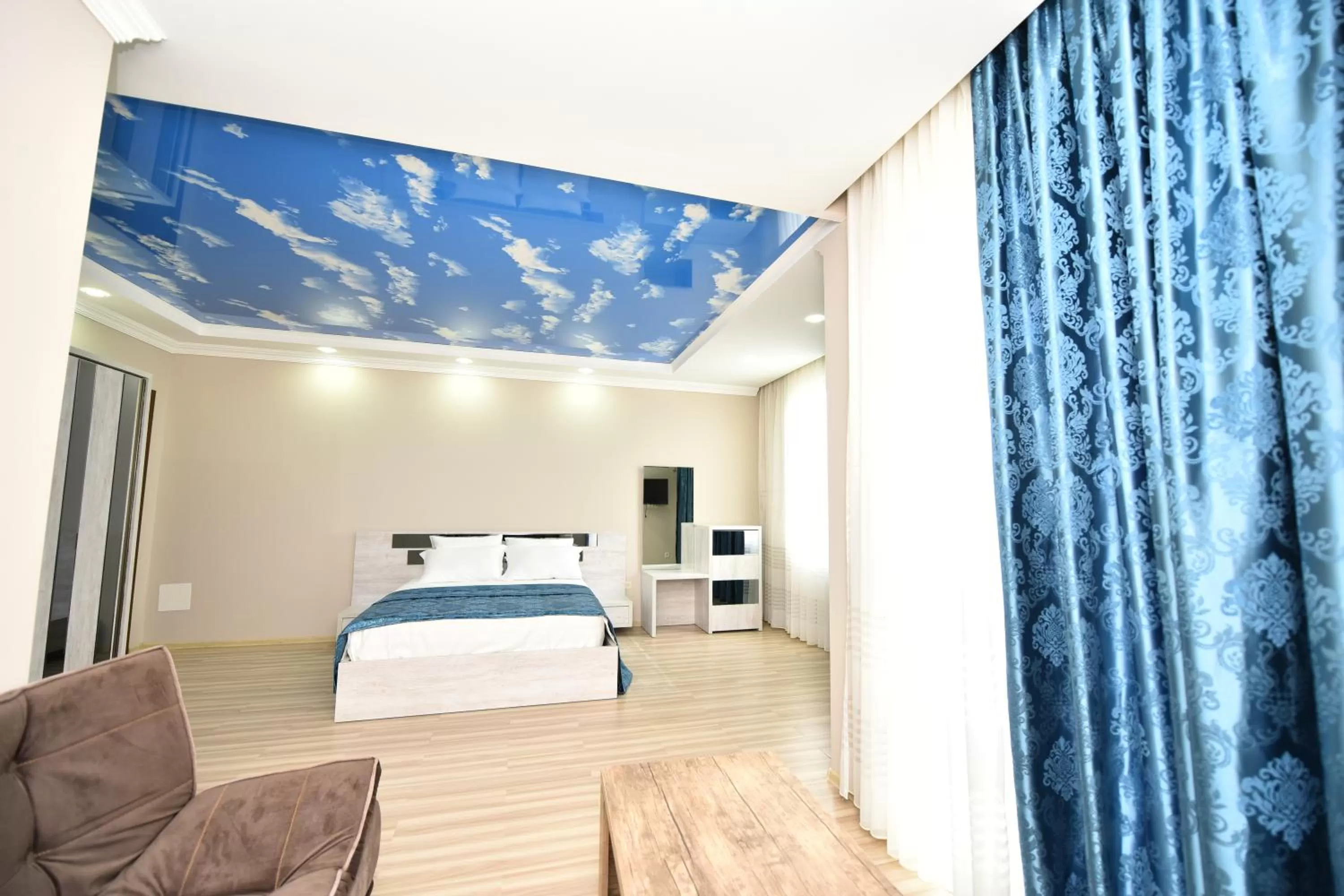 Bed in Hotel Skyline Batumi