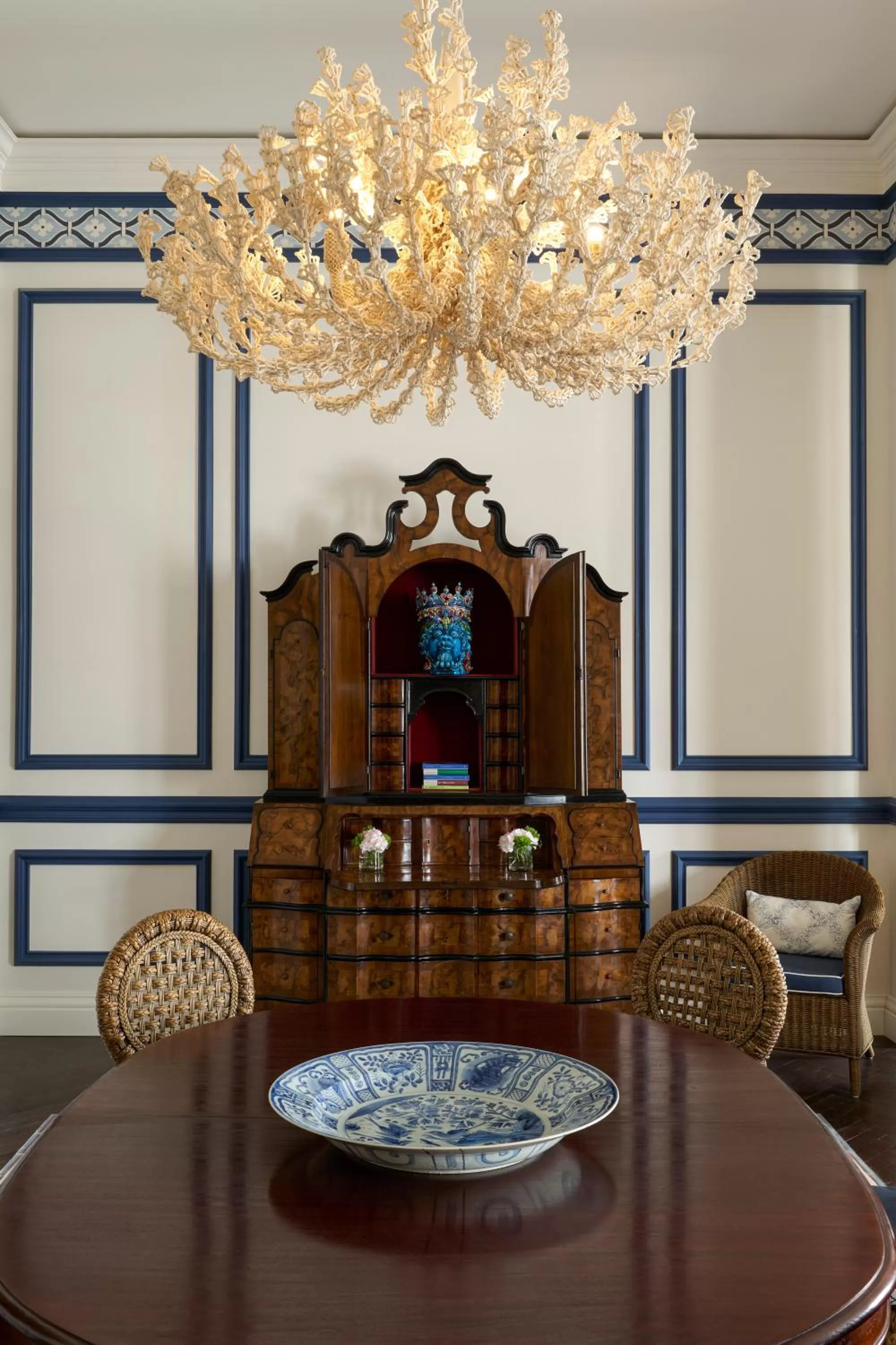 Dining area in Rocco Forte Villa Igiea